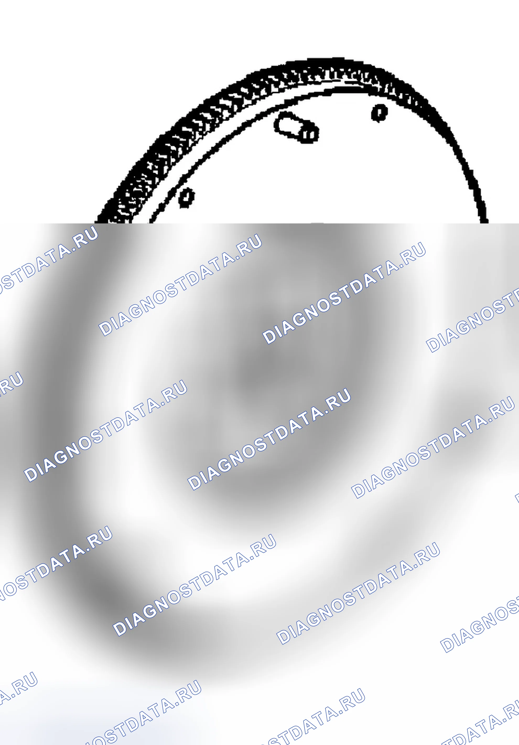 Рис. 369: Очистка и проверка маховика двигателя (механическая коробка передач). Buick LeSabre VIII