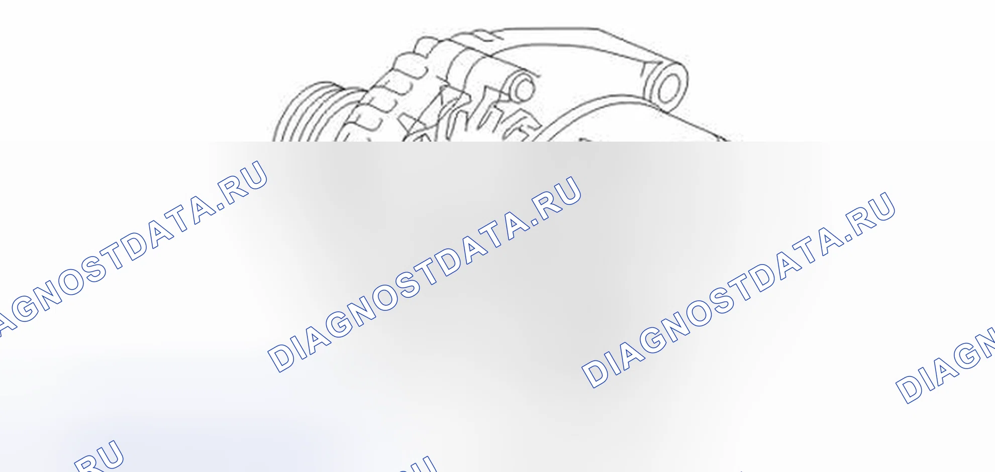Рис. 275: ВЕНТИЛЯТОРЫ ОХЛАЖДЕНИЯ. Volvo XC90 I