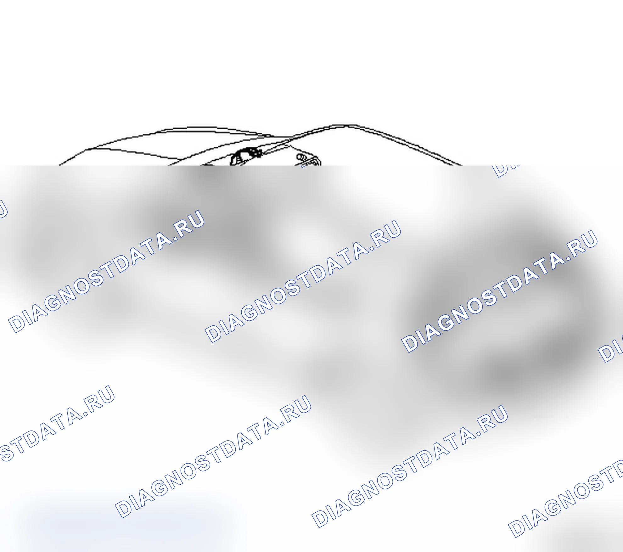 Воздухопровод в салоне. Opel Astra H