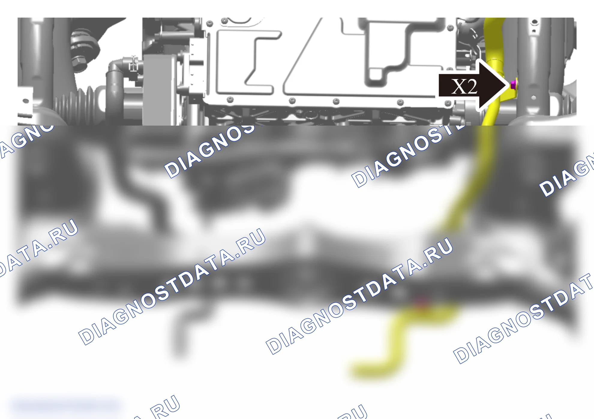 Как снять и установить задний подрамник в сборе — Wey V9X. Wey V9X I
