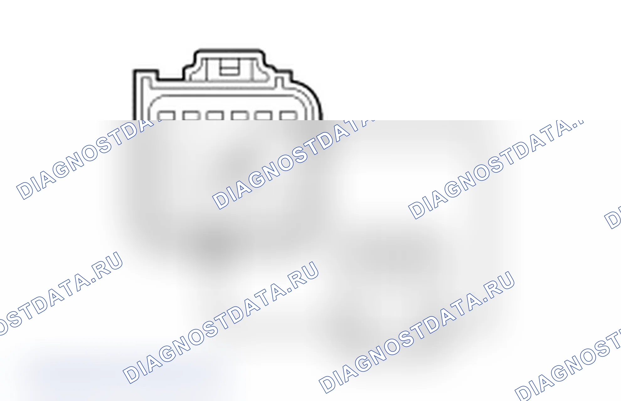 Рис. 17: ТОЧЕЧНОЕ ИСПЫТАНИЕ G: LFC 53/расшифровка кода ошибки B1892 - ЦЕПЬ ТОНАЛЬНОГО ПРЕДУПРЕЖДАЮЩЕГО ИНДИКАТОРА ПОДУШКИ БЕЗОПАСНОСТИ замыкается на массу ИЛИ РАЗМЫКАЕТСЯ. Lincoln Mark LT