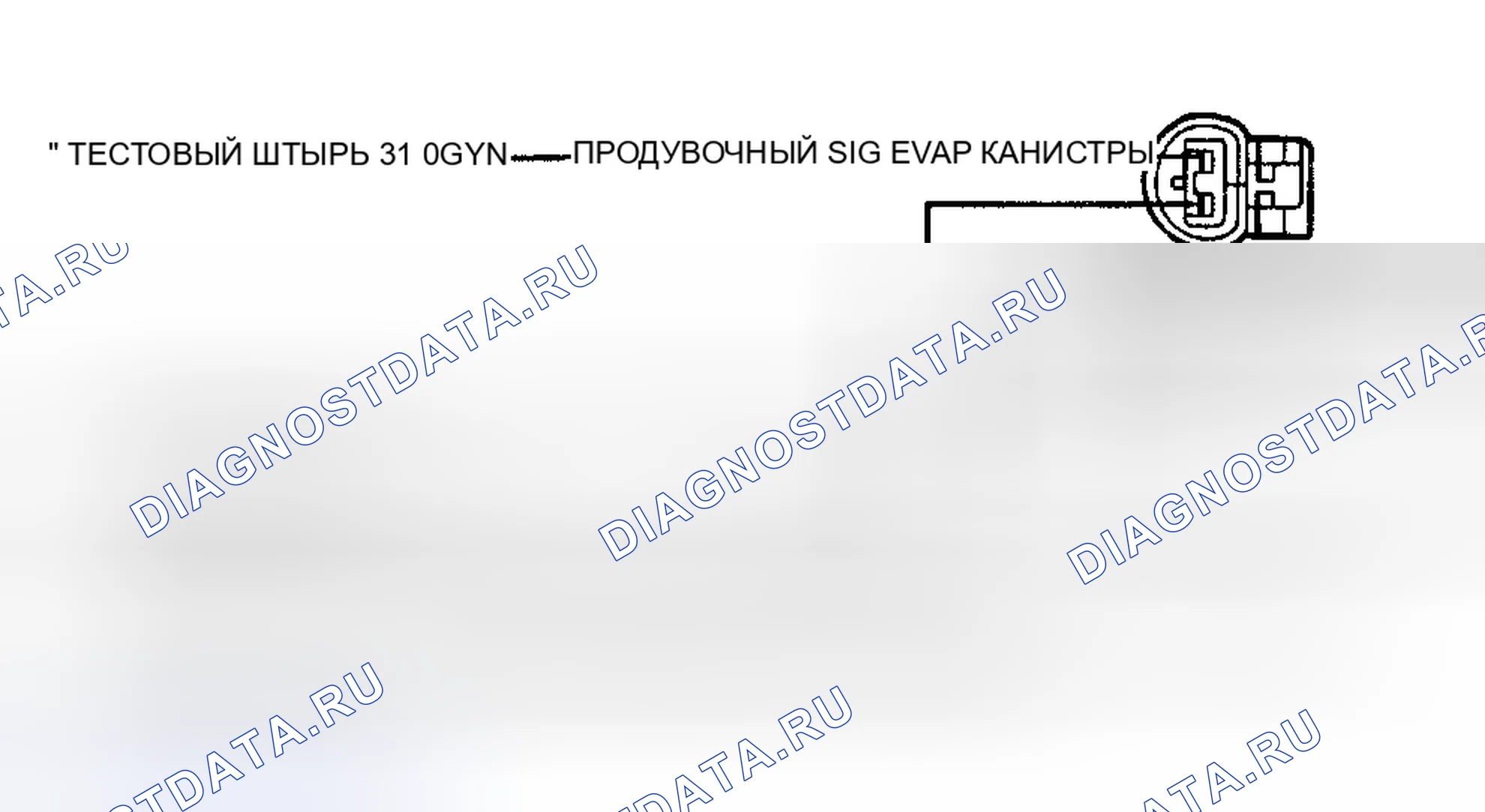 Рис. 369: Схема продувки канистры (CANP). Ford Pickup F250 