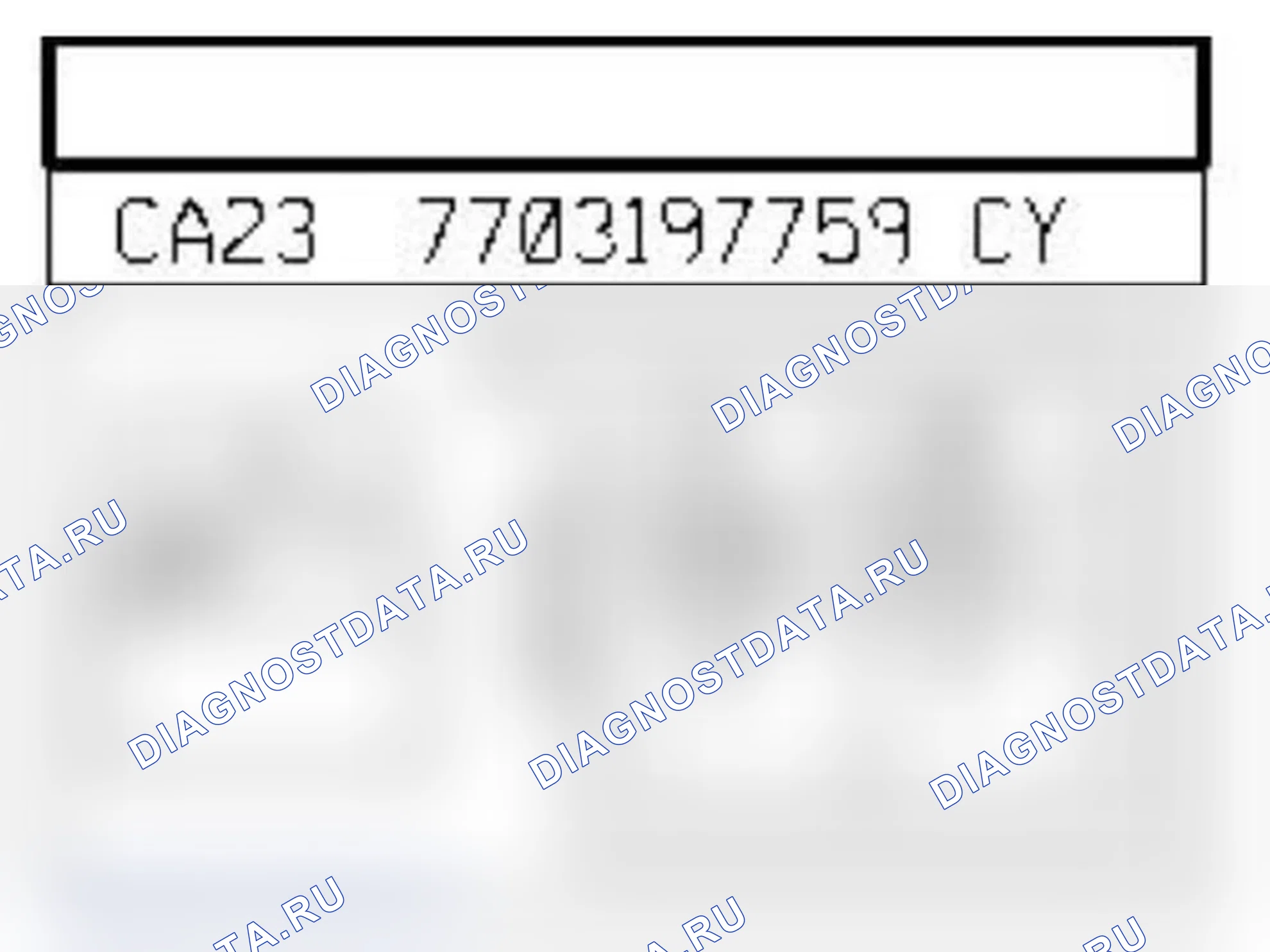 Распиновка разъёма 189 — Пр. задн. громкоговоритель. Renault Clio II