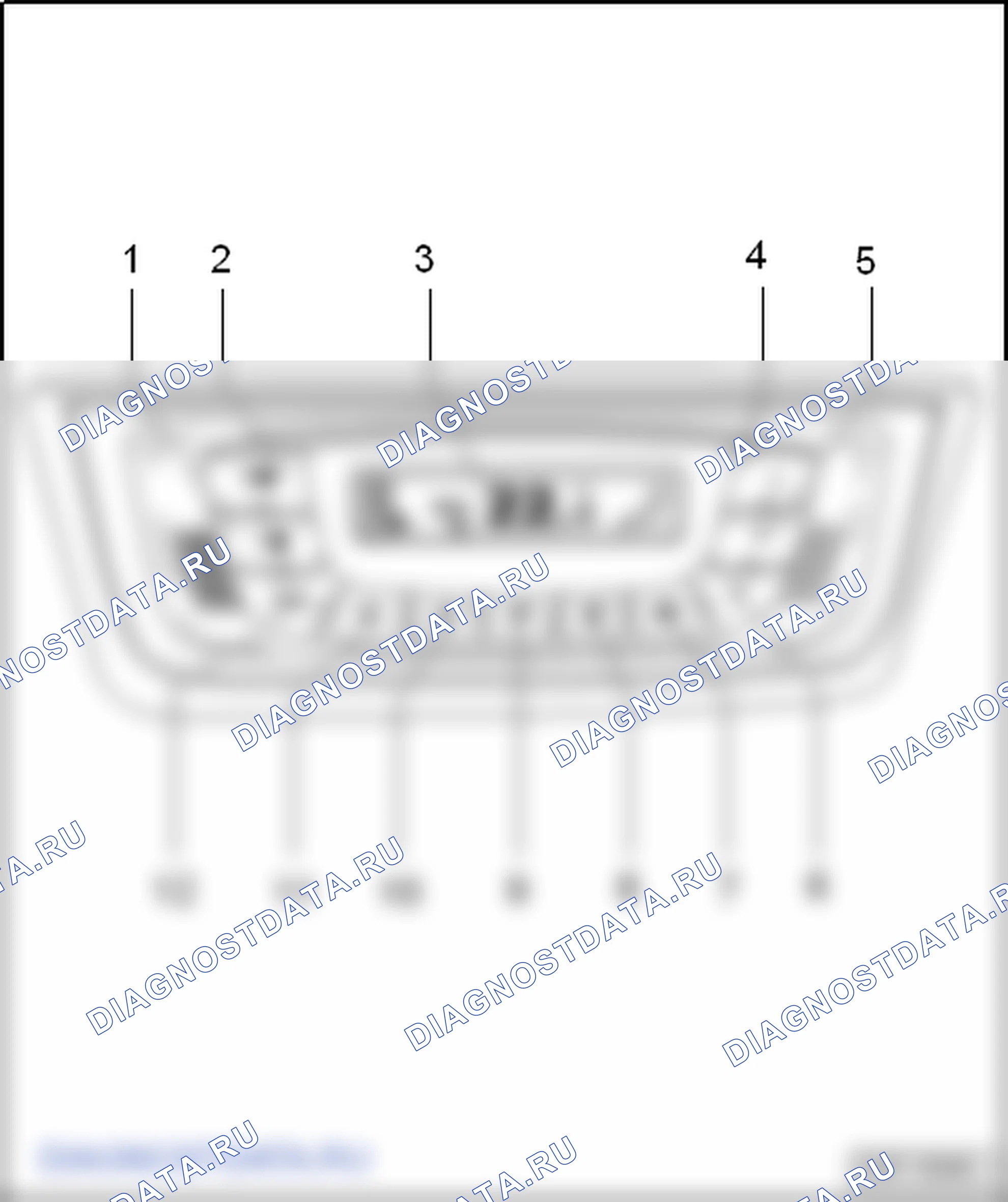 Компоненты климатической установки (Climatronic), расположенные в салоне. SEAT Ibiza IV