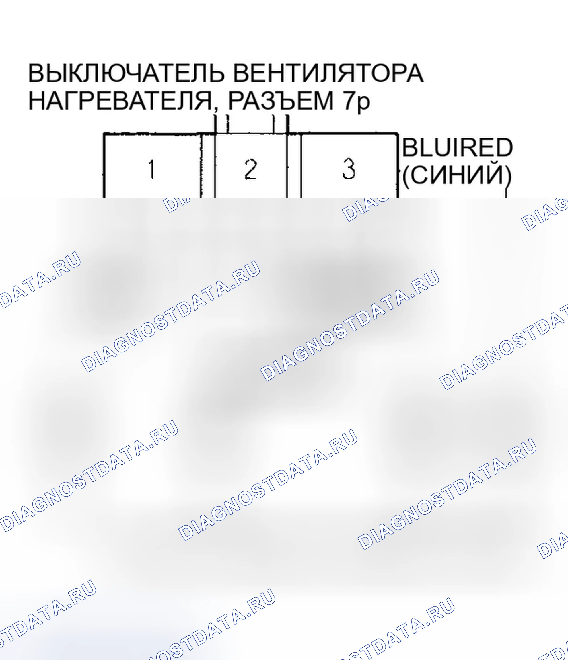 Рис. 31: Поиск и устранение неисправностей в цепи электродвигателя вентилятора. Honda Odyssey II