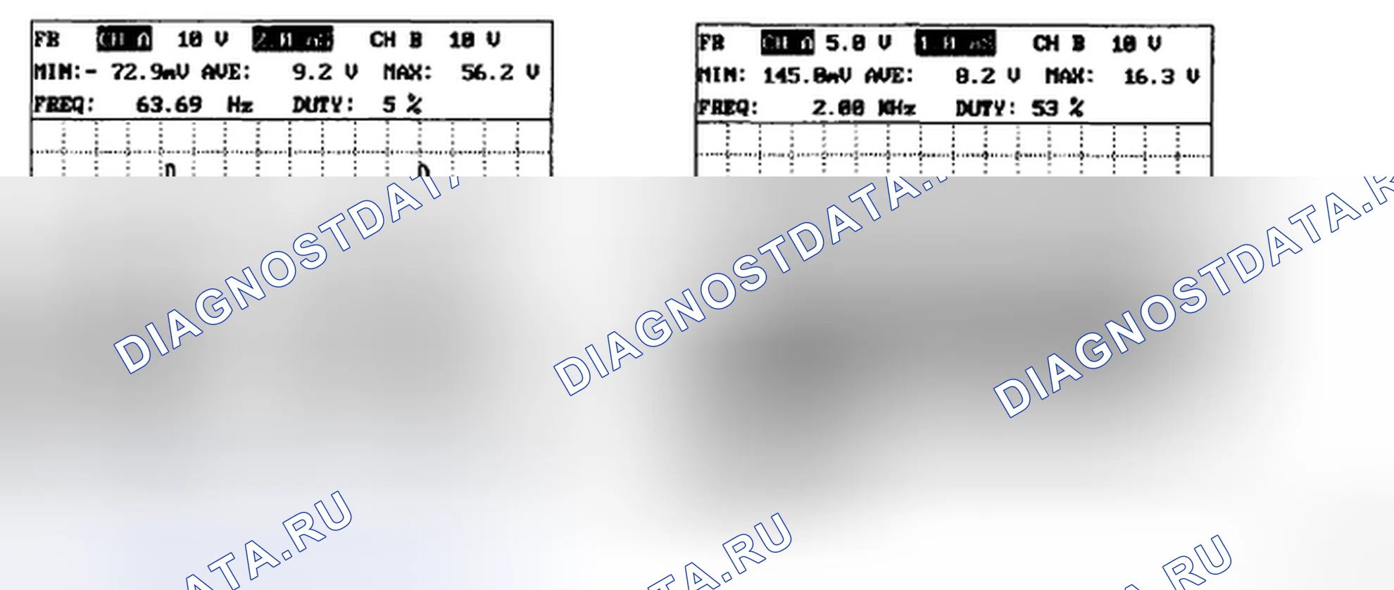 Рис. 14: ФОРМА СИГНАЛА. Kia Magentis II