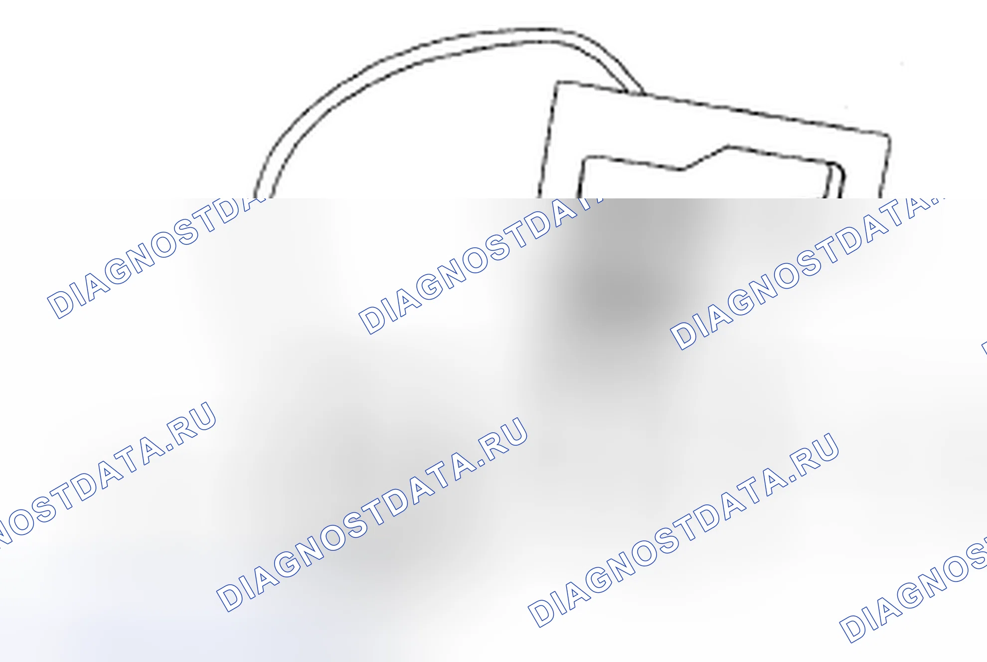 Рис. 33: Отсоединение. Mazda Tribute II