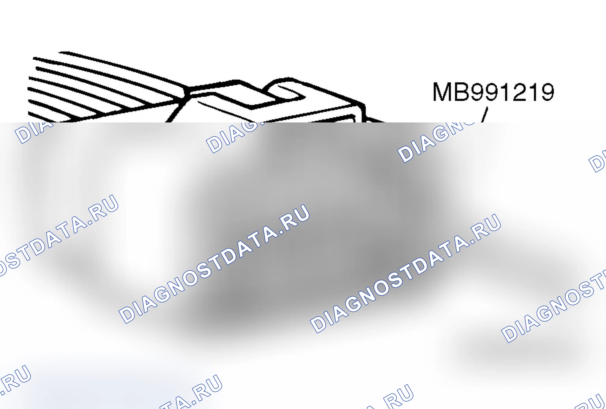 Рис. 13: ПРОВЕРКА ЗАЦЕПЛЕНИЯ СОЕДИНИТЕЛЯ. Mitsubishi Lancer Evolution IX