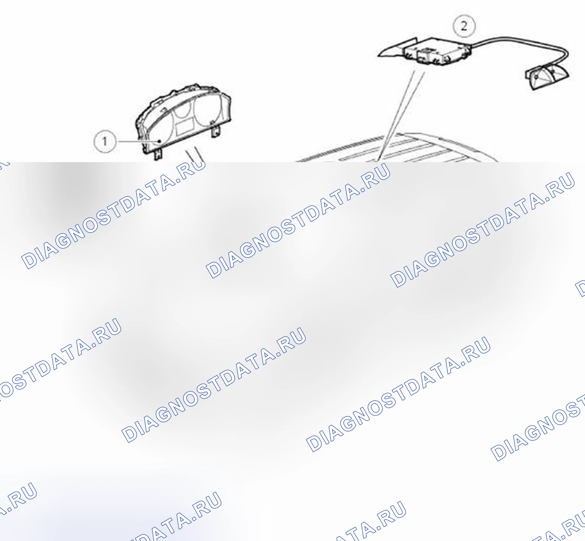 Рис. 23: РАСПОЛОЖЕНИЕ КОМПОНЕНТОВ. Land Rover Range Rover Sport I