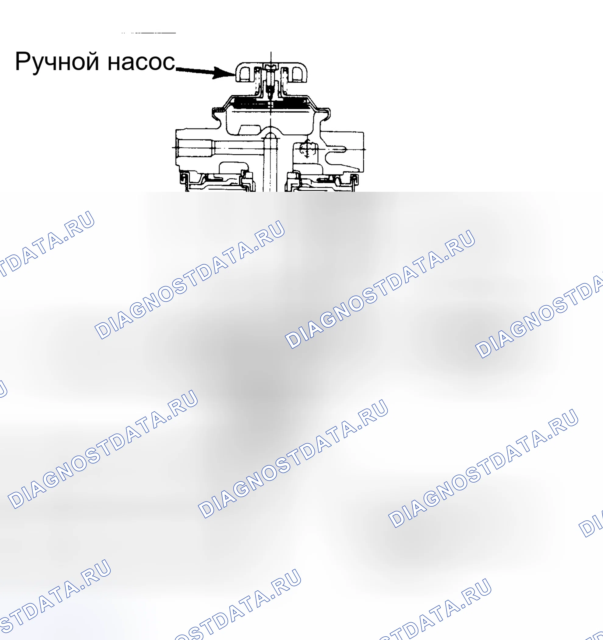 Рис. 9: ДОПОЛНИТЕЛЬНЫЕ ТОЧКИ ОБСЛУЖИВАНИЯ (ДИЗЕЛЬ И ТУРБОДИЗЕЛЬ). Isuzu Amigo I