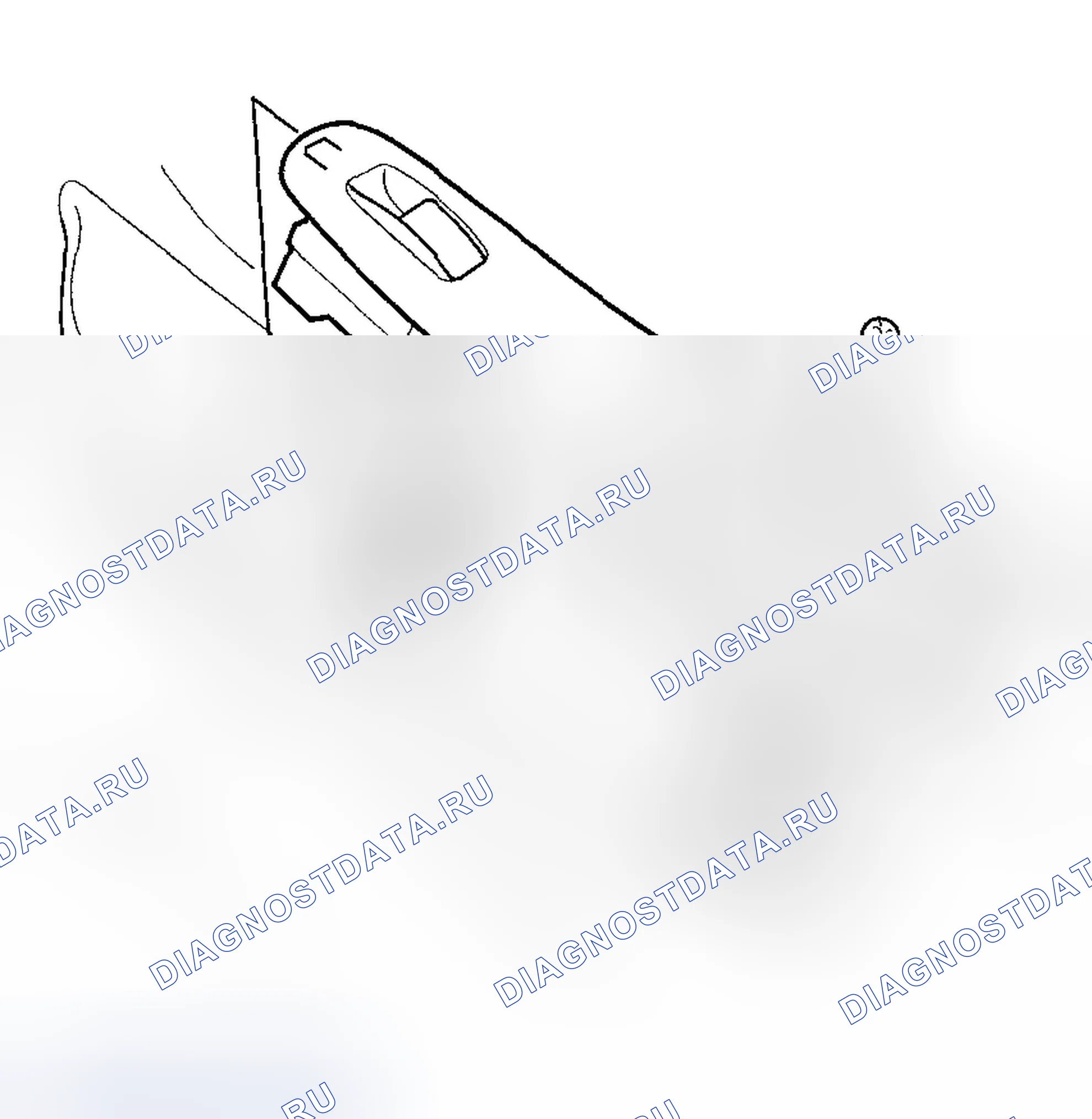 Рис. 91: Замена переключателя пассажира. Honda Accord VI