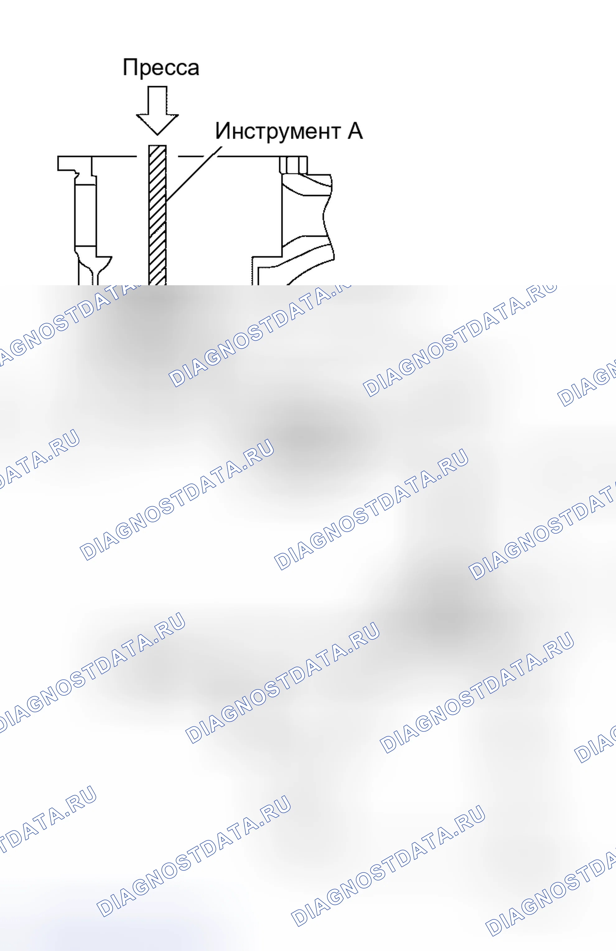 Рис. 88: Узел ведущей шестерни. Honda Odyssey I