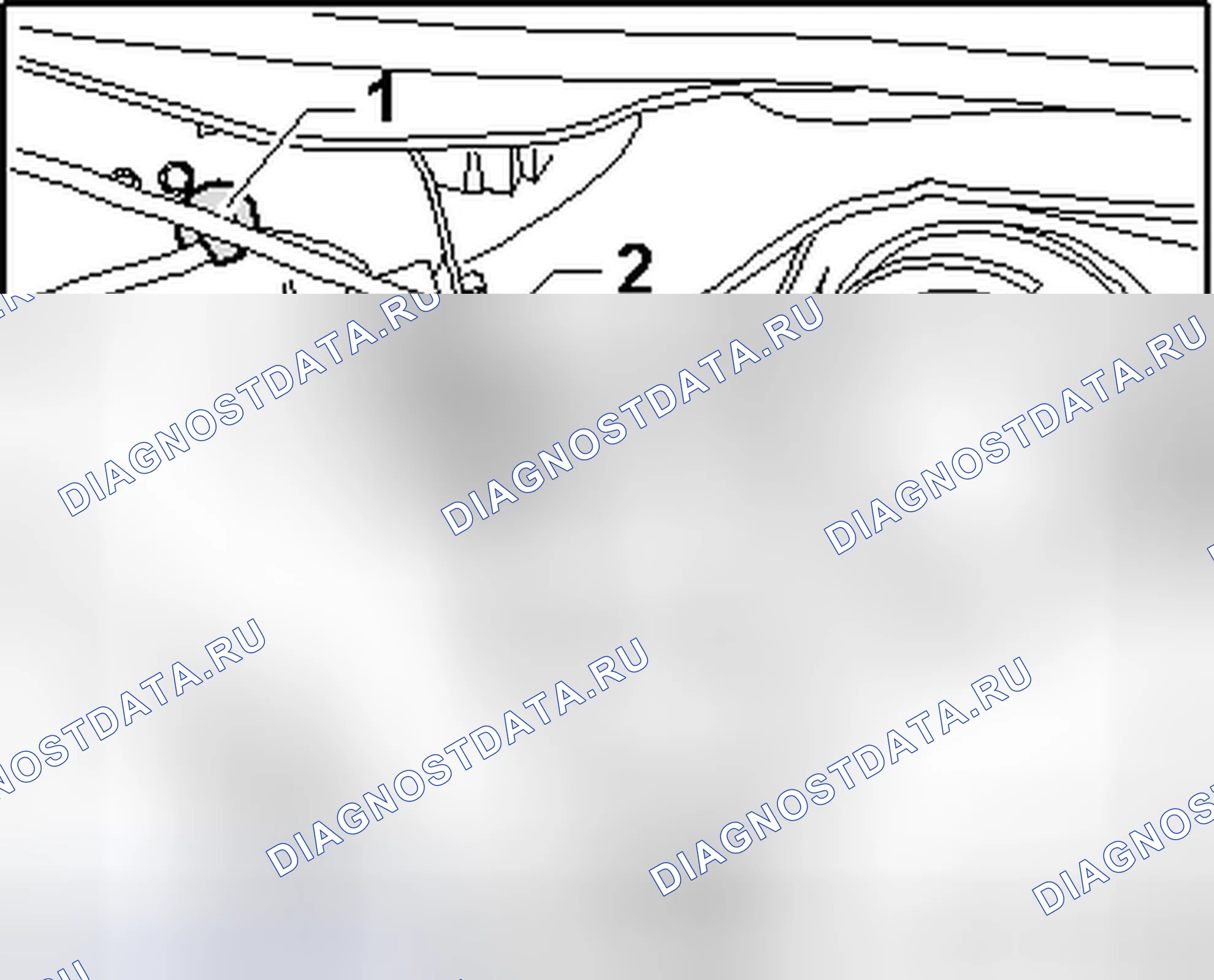Рис. 45: ПЕРЕКЛЮЧАТЕЛЬ ПЕРЕДНЕГО КАПОТА F266. Volkswagen Passat B6