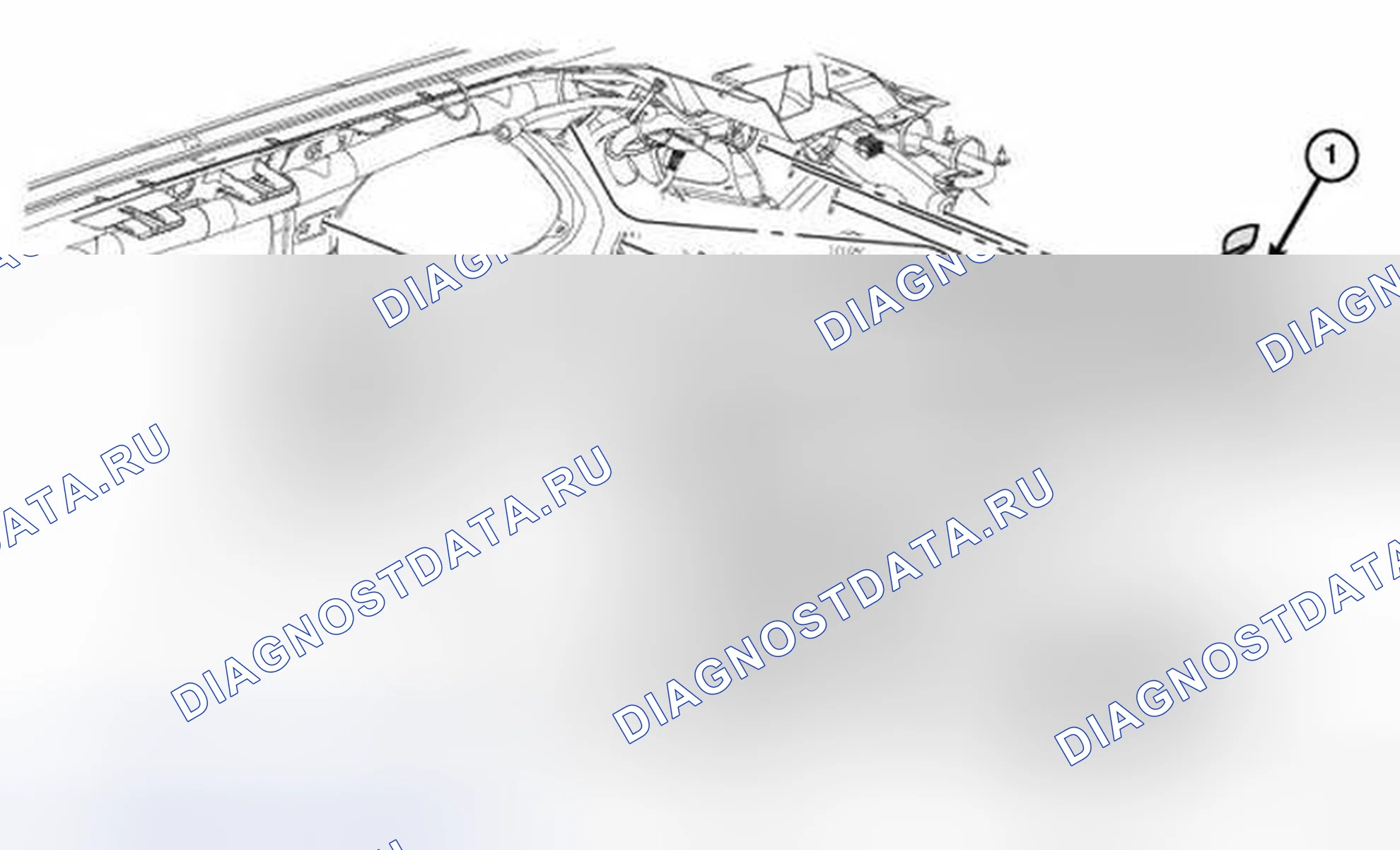 Рис. 348: ДЕМОНТАЖ. Jeep Cherokee V рестайлинг