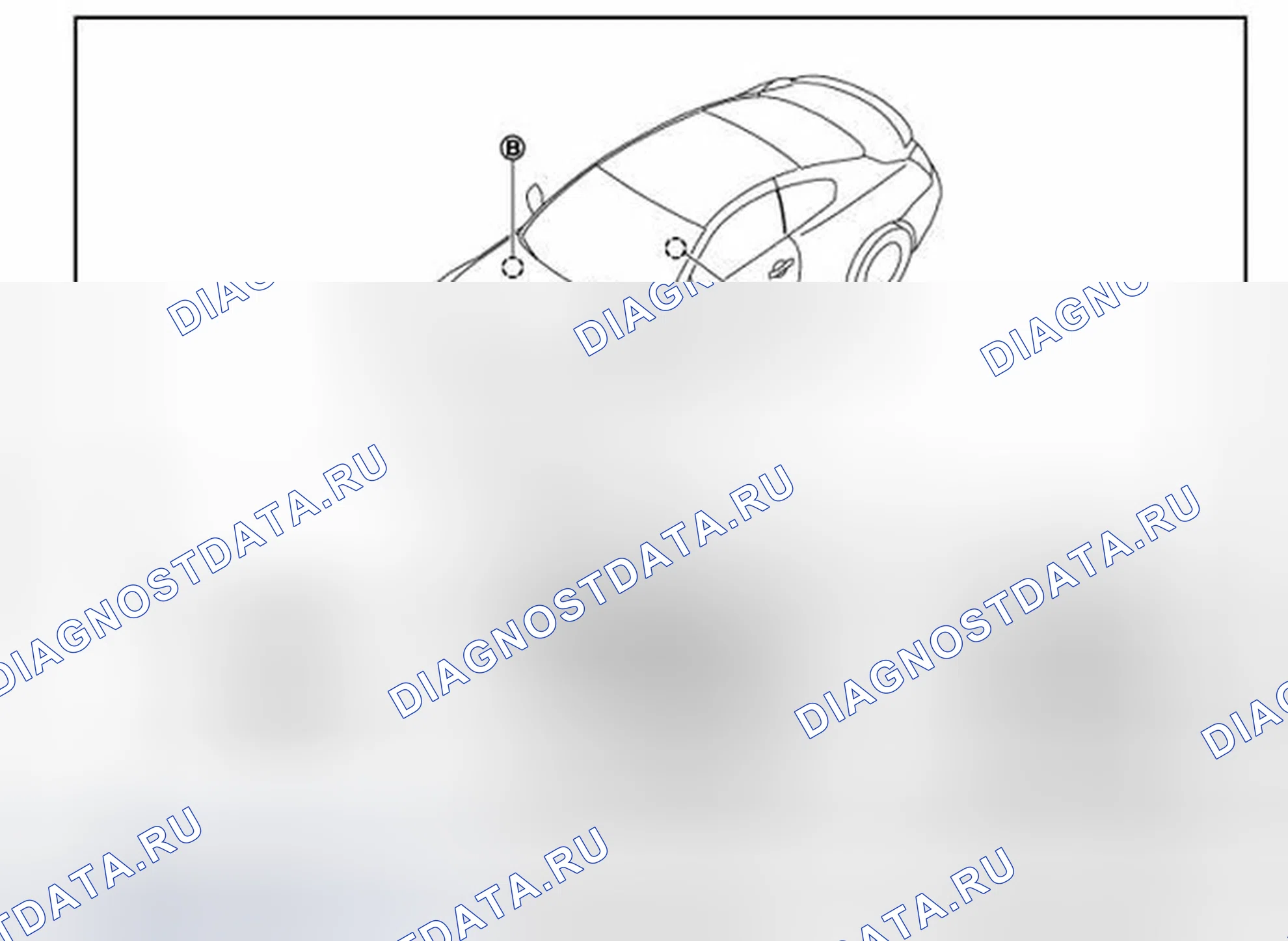 Рис. 503: Расположение компонентов. Infiniti G37 IV рестайлинг