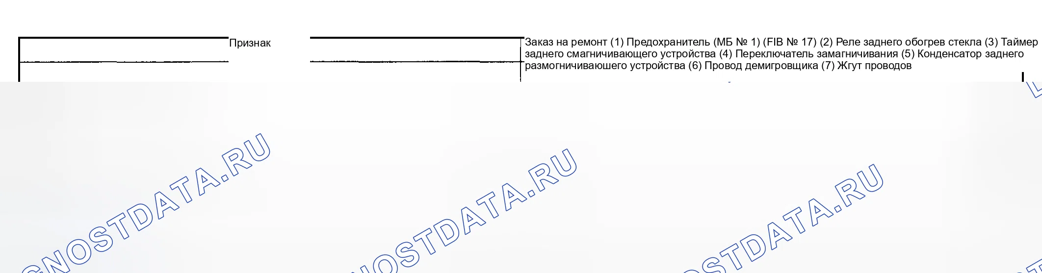 Рис. 66: ПРОВЕРКА обогрева стёкол. Subaru Forester SG