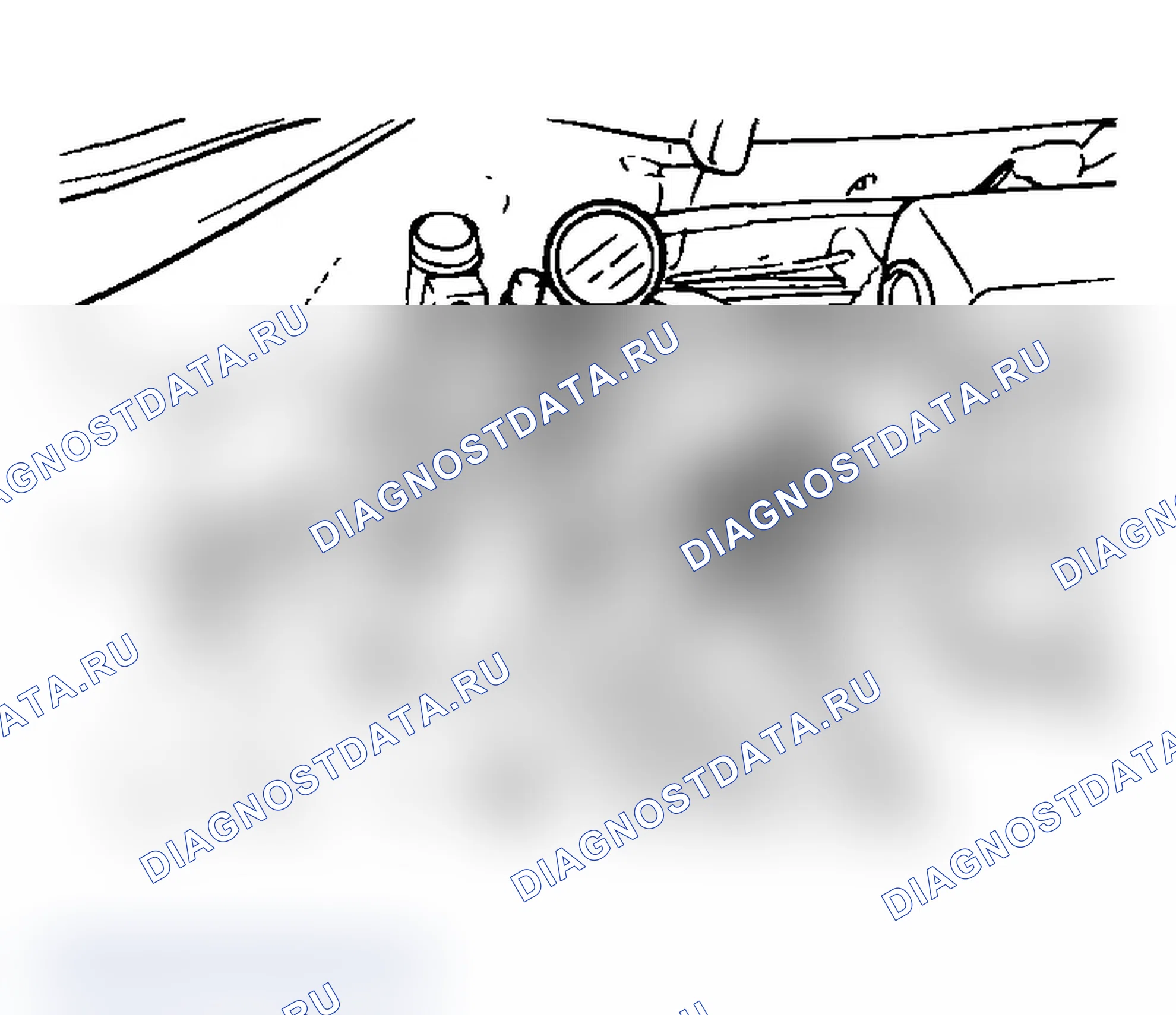 Рис. 20: ПРОВЕРКА выпускной системы двигателя. Hyundai Santa Fe II