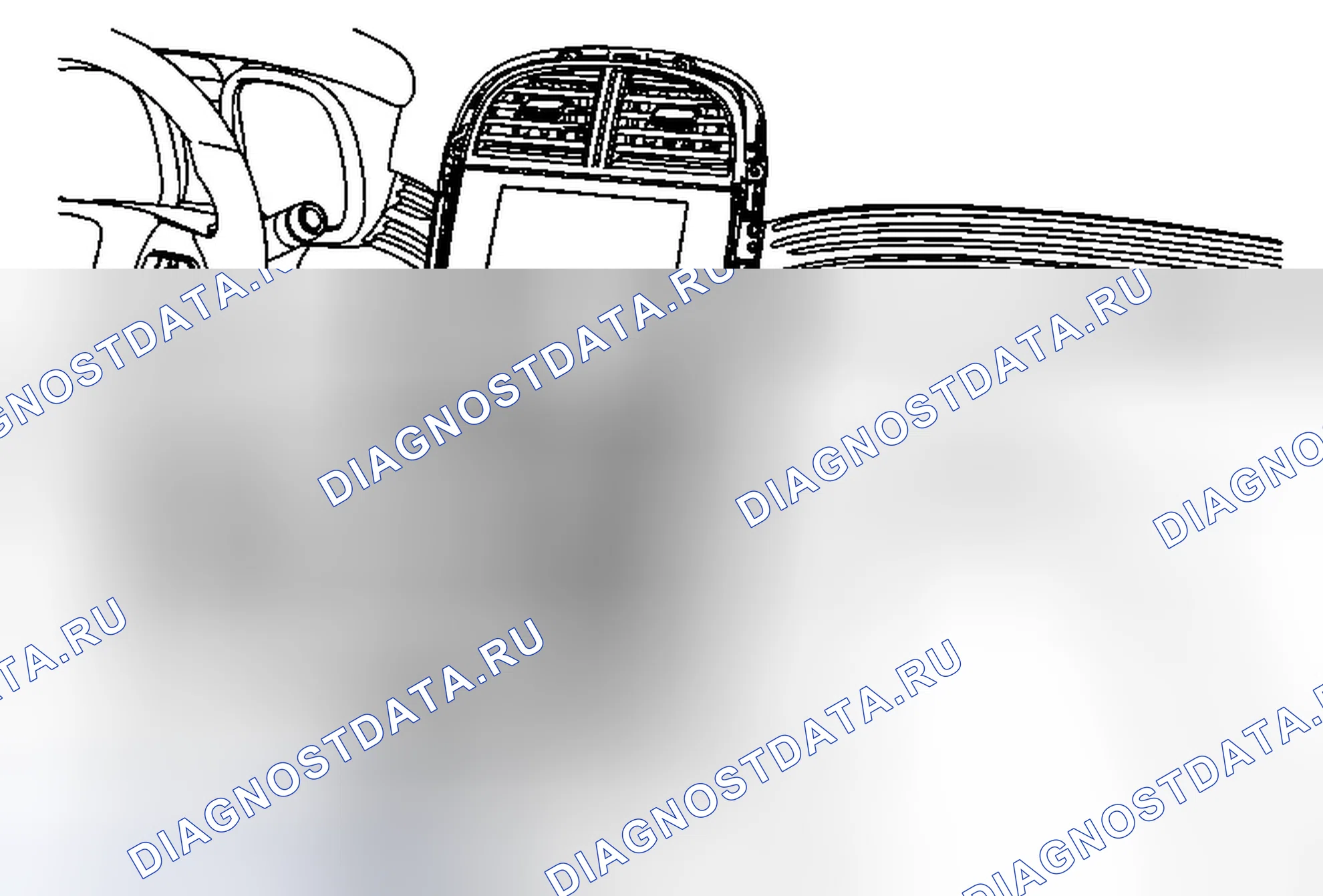 Рис. 35: Замена радио. Chevrolet Malibu VIII рестайлинг