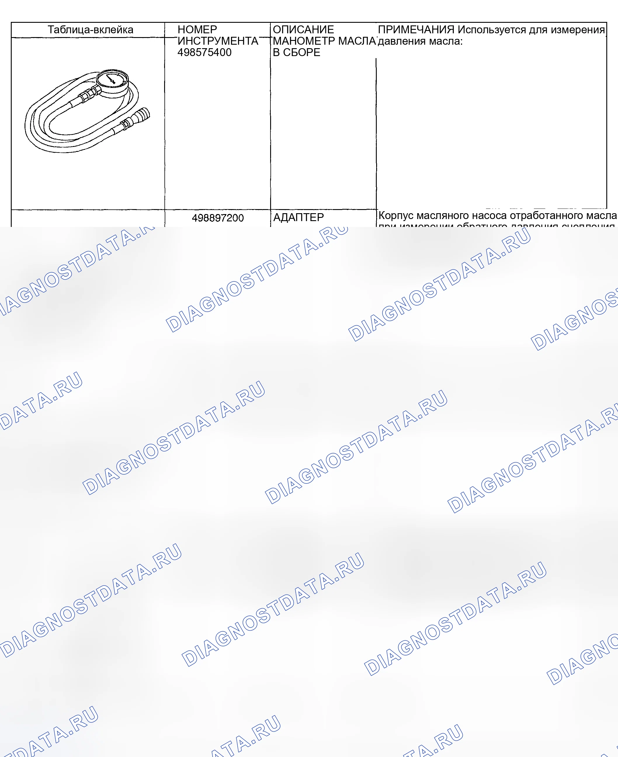 Рис. 594: Идентификация специальных инструментов (2 из 4). Subaru Impreza GD/GC/GG