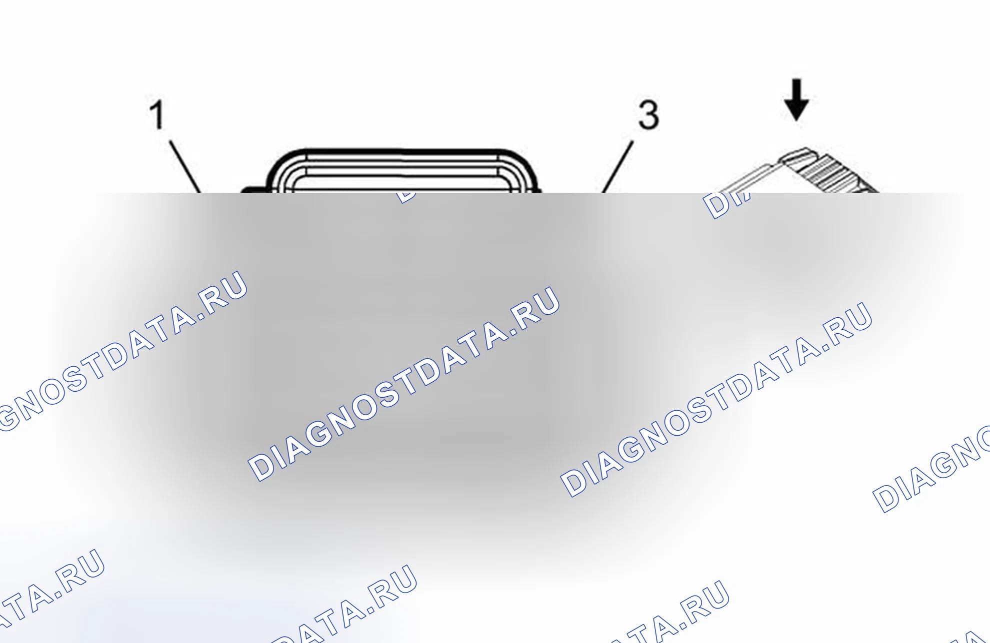 Рис. 241: Датчик абсолютного давления B74 впускной коллектор. Buick Encore I