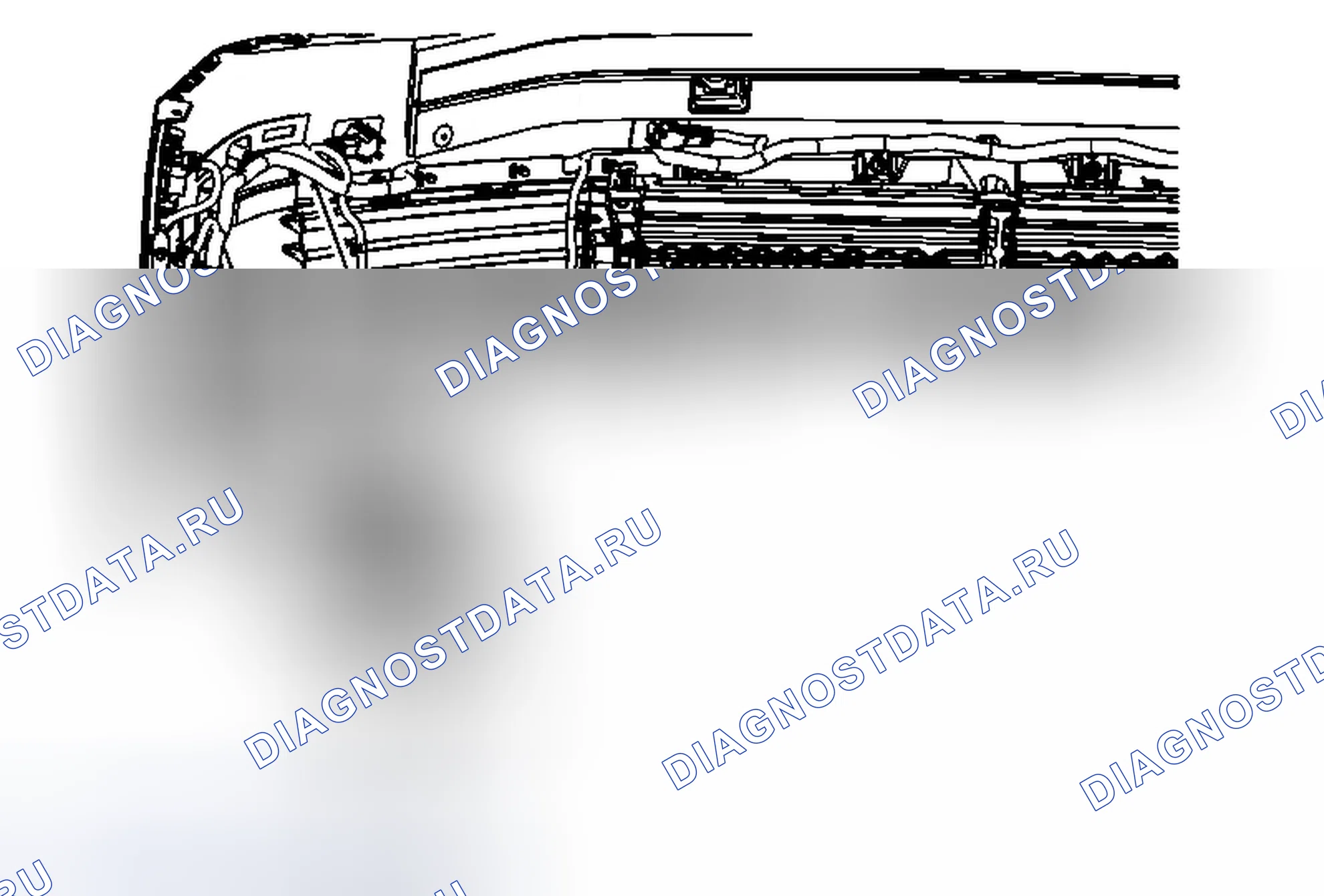 Рис. 34: Замена дневных ходовых огней. Cadillac ELR I