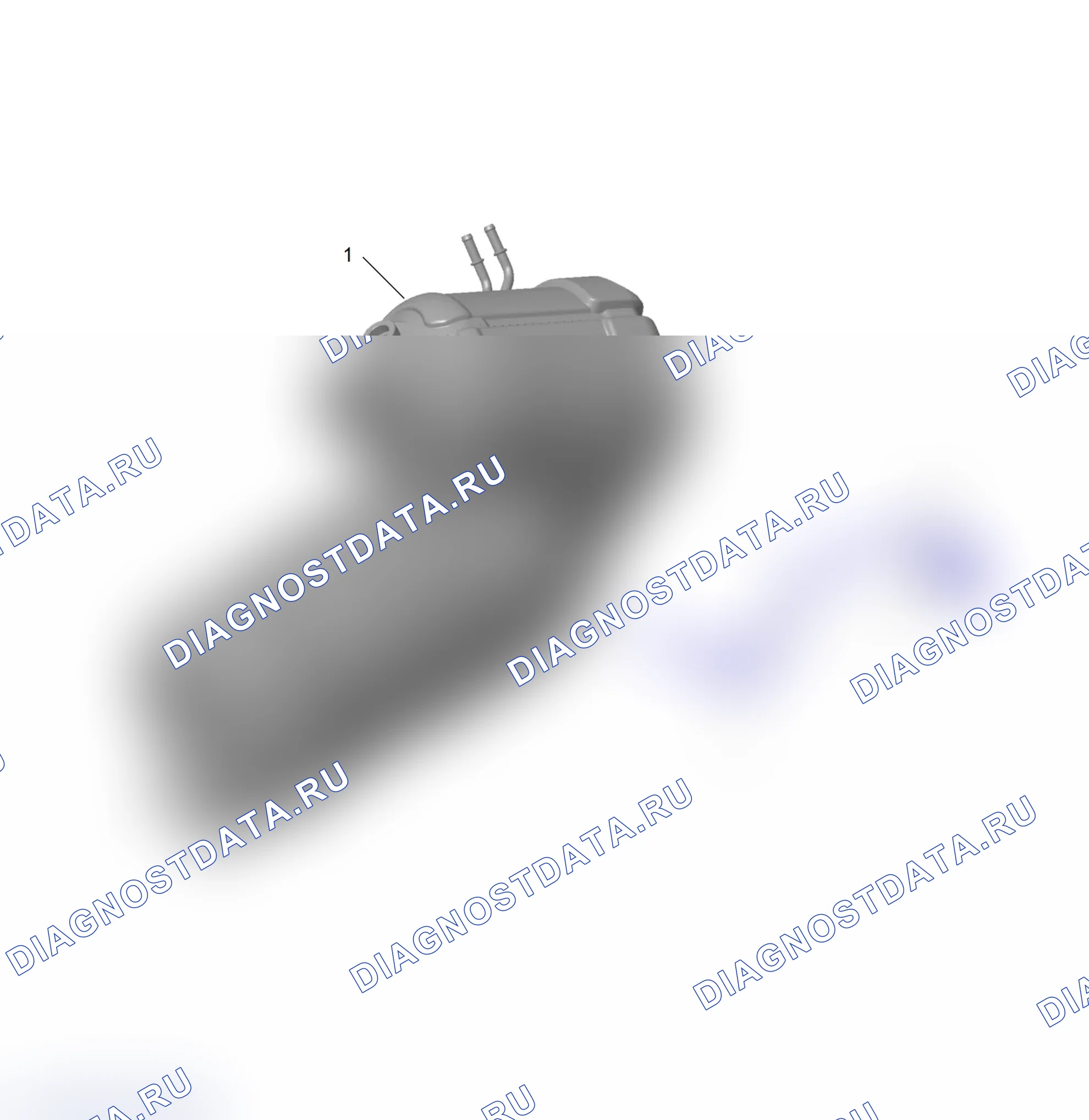 Схема расположения датчика высокой температуры перед DPF — Great Wall Pao. Great-Wall Pao I