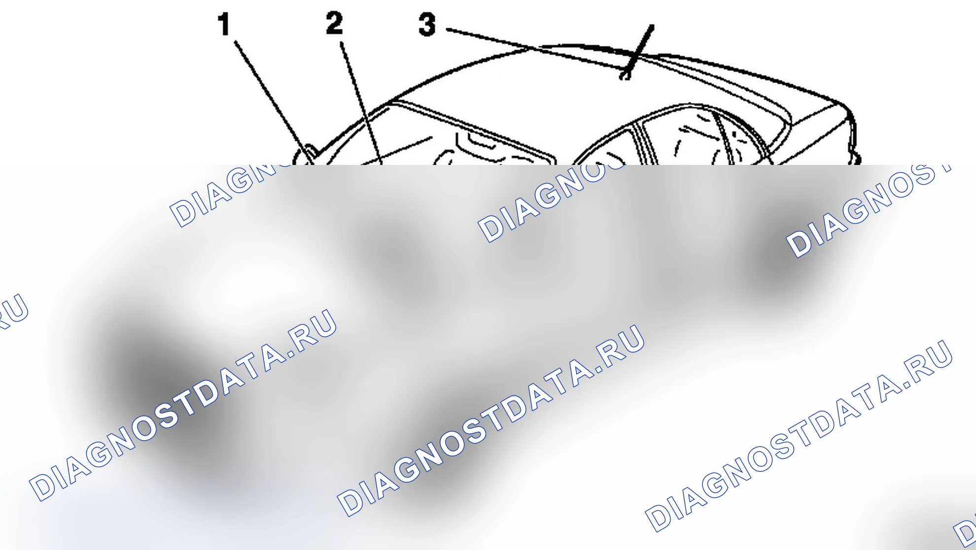 Расположение на автомобиле. Opel Vectra B