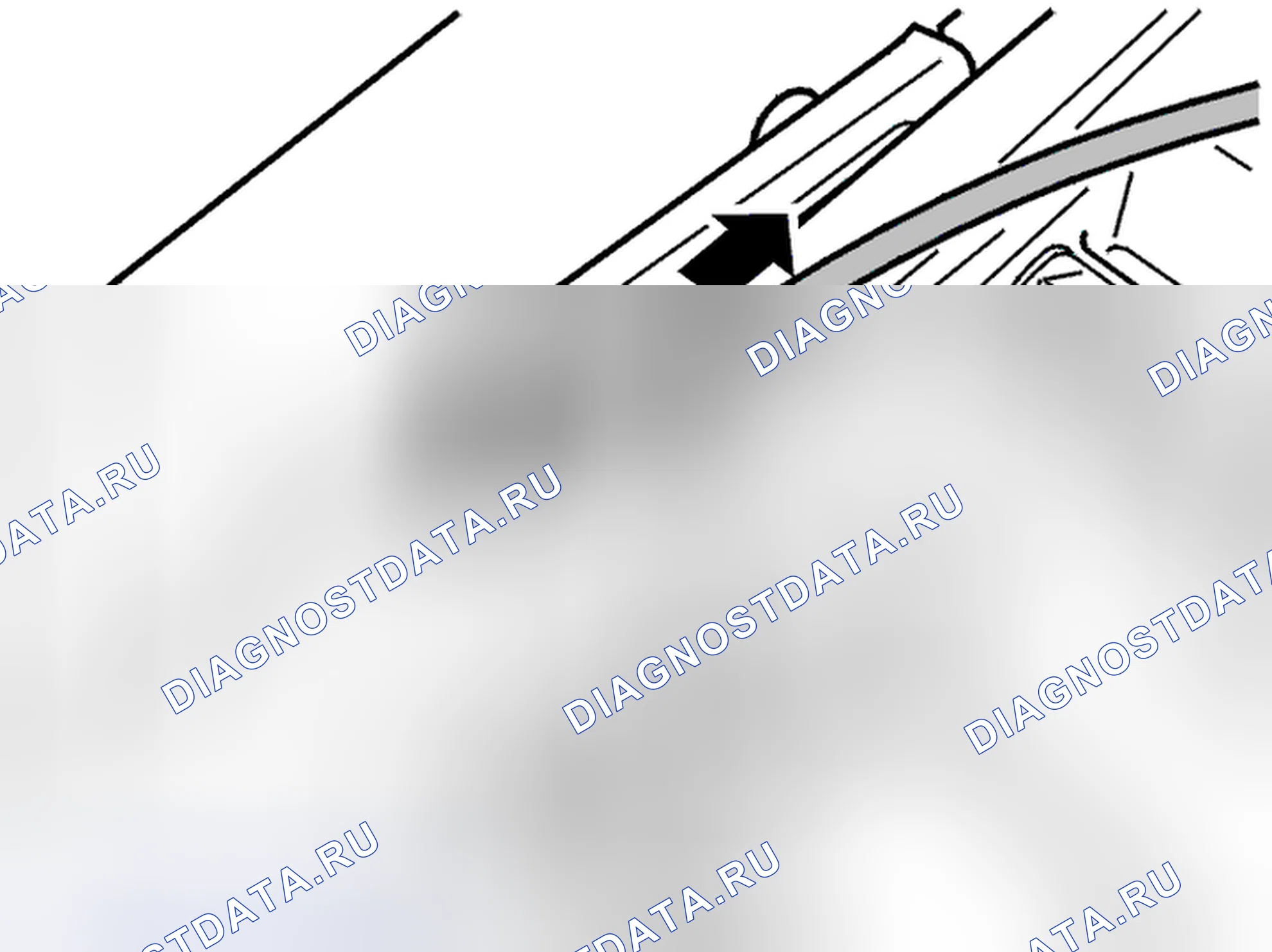 Рис. 620: Снятие кабеля. Volvo V70 II