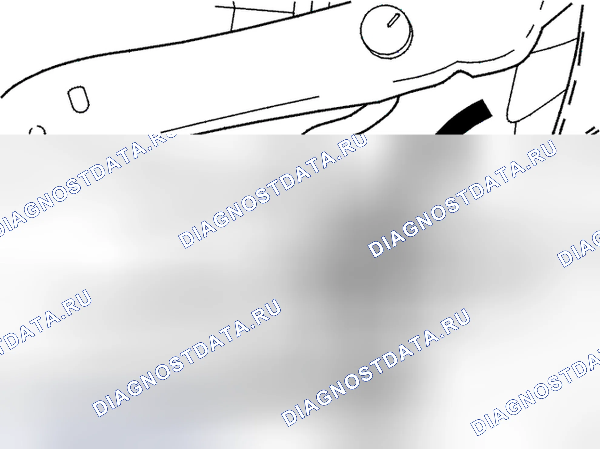 Рис. 239: Установка фар и соответствующих компонентов. Volvo S40 I рестайлинг