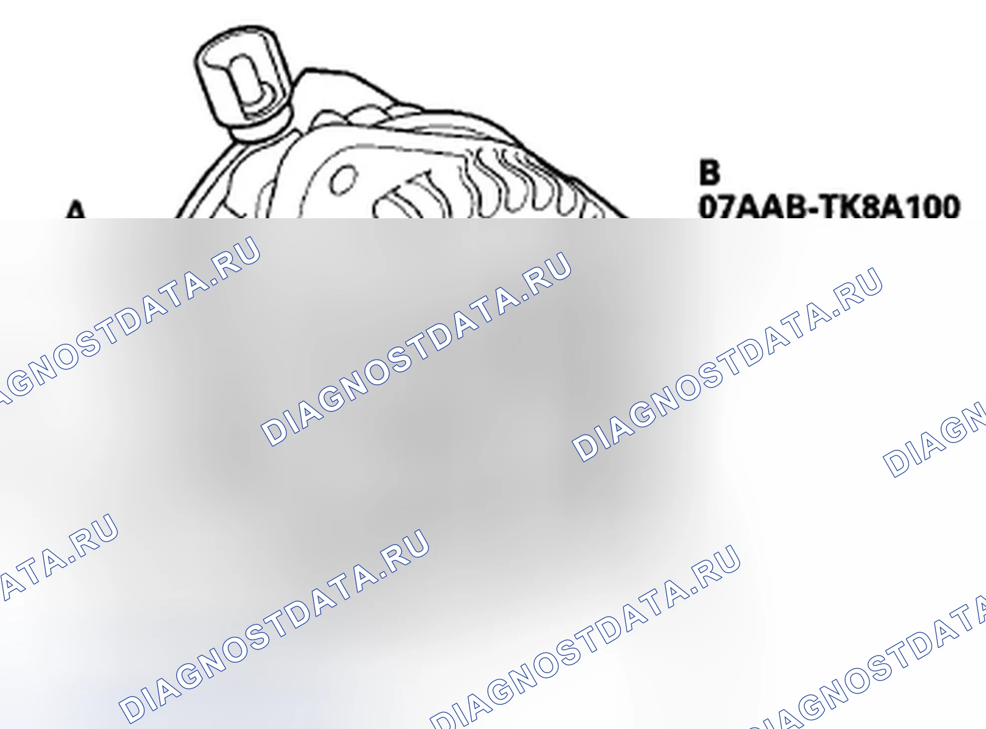 Рис. 38: Установка двигателя J35Z2 модели 11-12. Honda Accord VIII