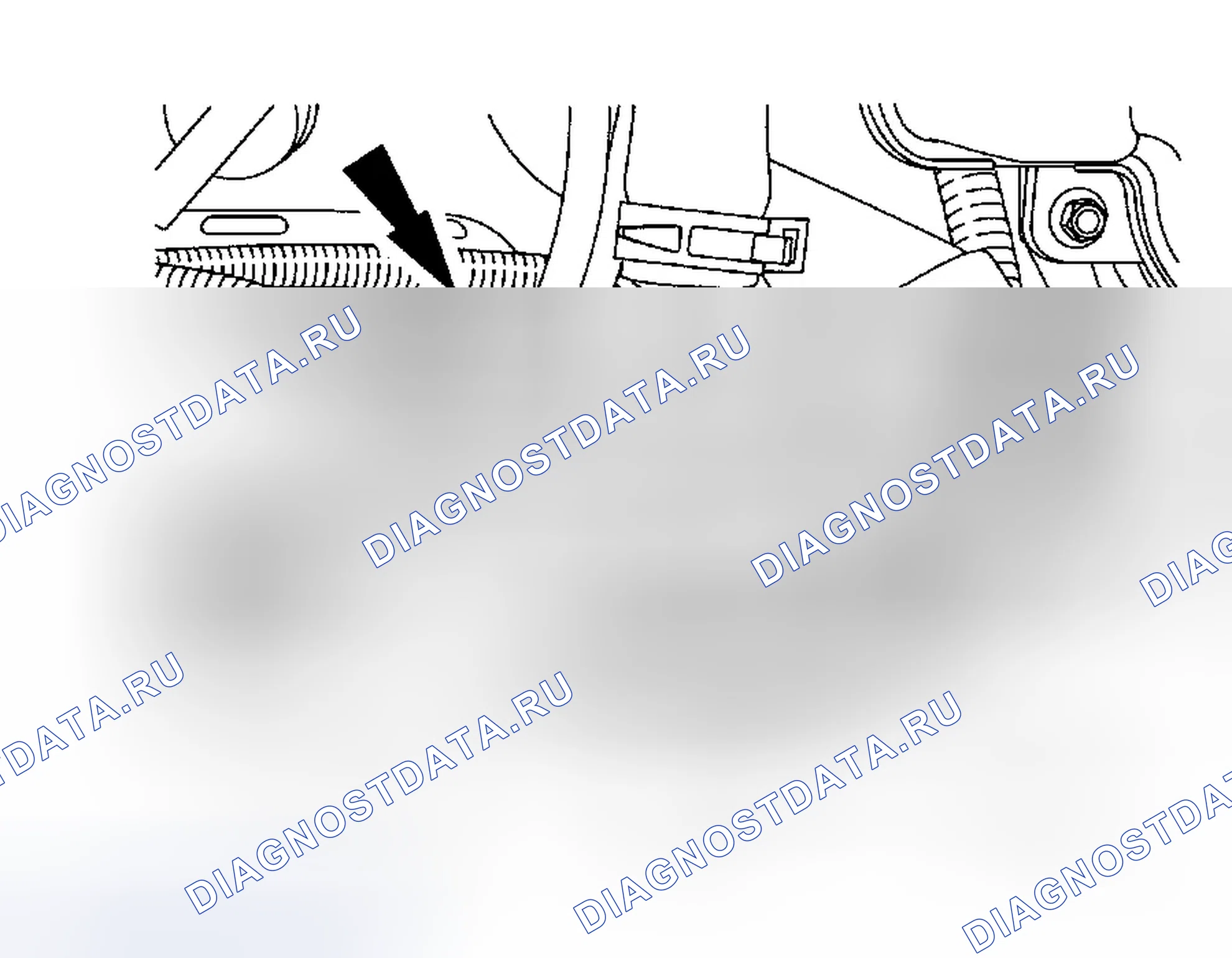 Рис. 1442: Удаление. Ford Focus I рестайлинг