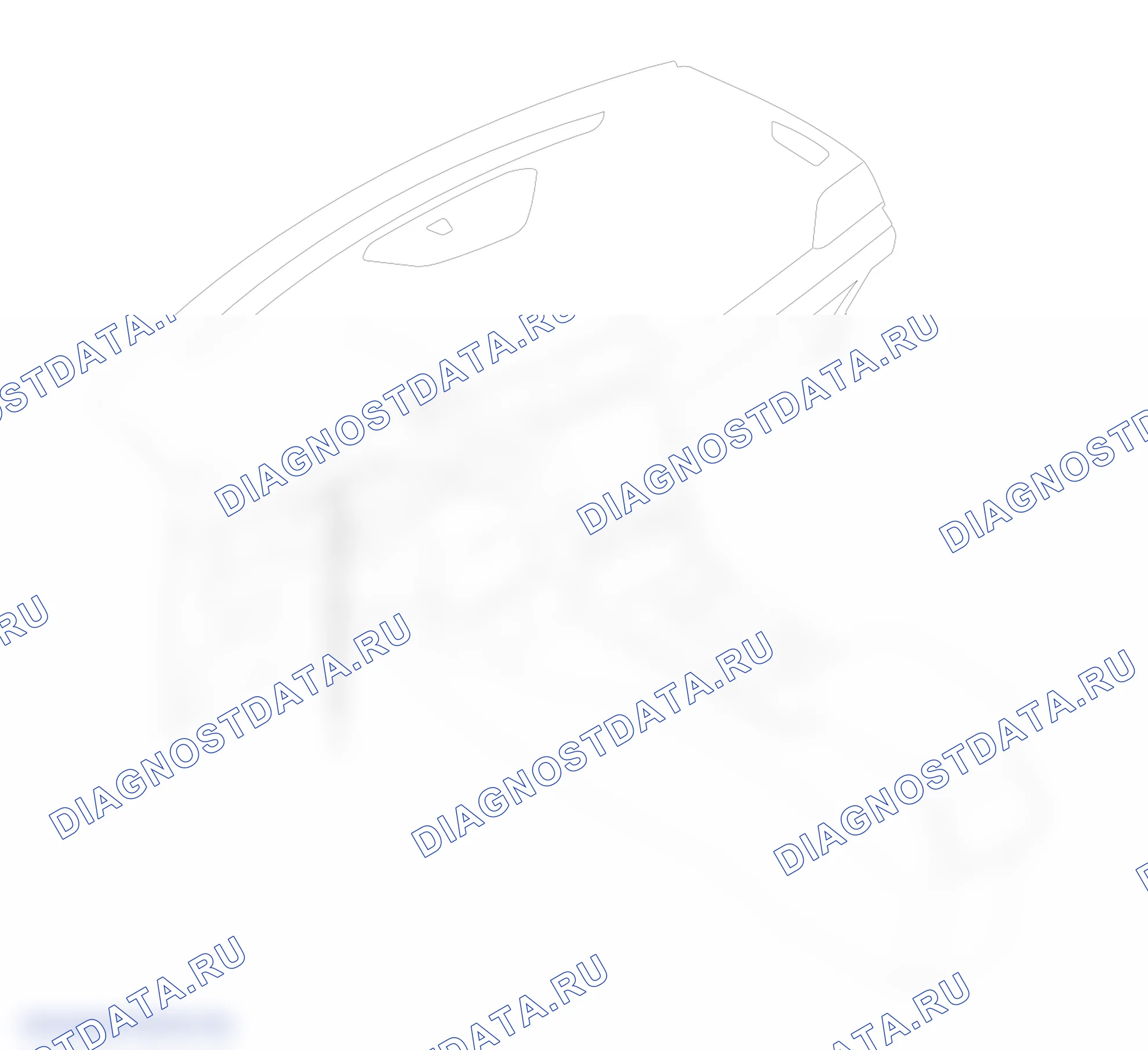Схема расположения комбинации приборов — Haval F5. Haval F5 I