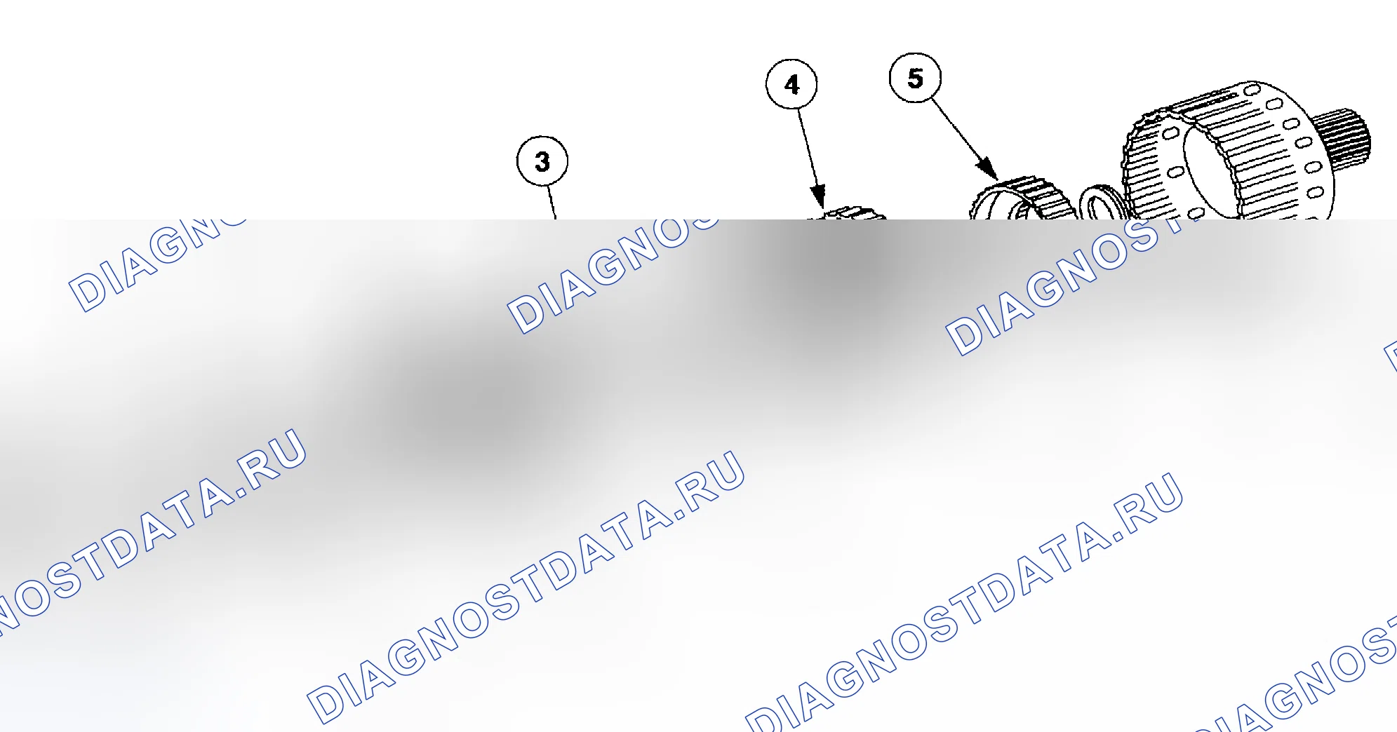 Рис. 418: СБОРКА SUN и SHELL. Hyundai Pony I