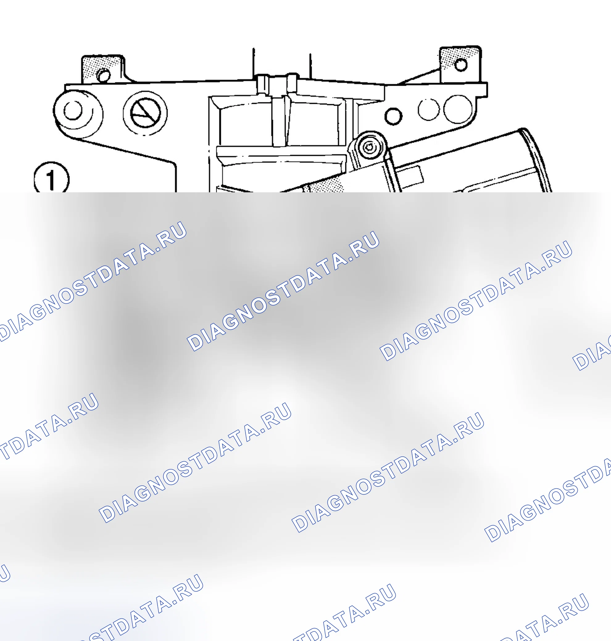Рис. 8: ДЕМОНТАЖ. Dodge Grand Caravan IV