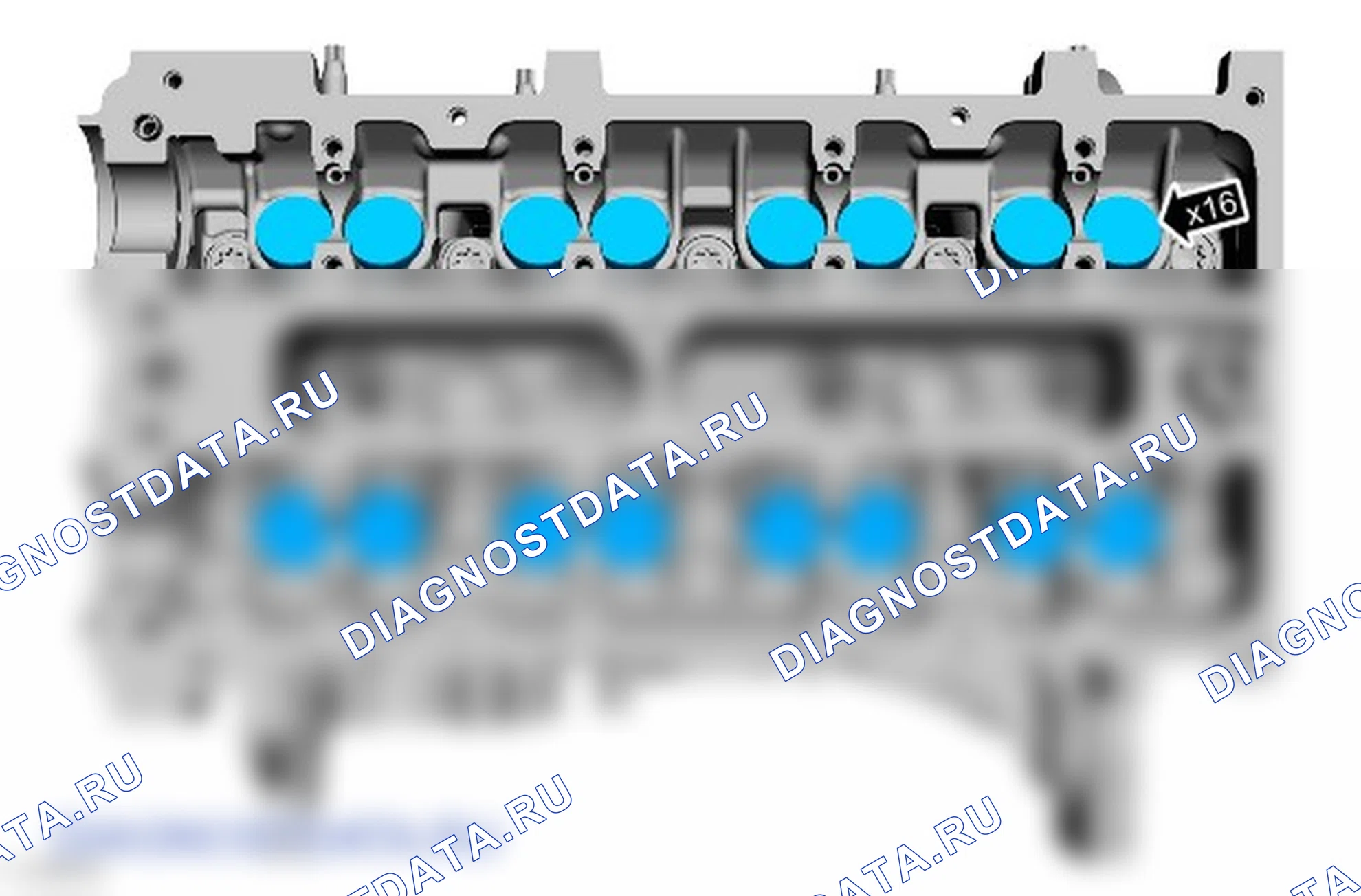 Разборка двигателя. Ford Grand C-MAX II