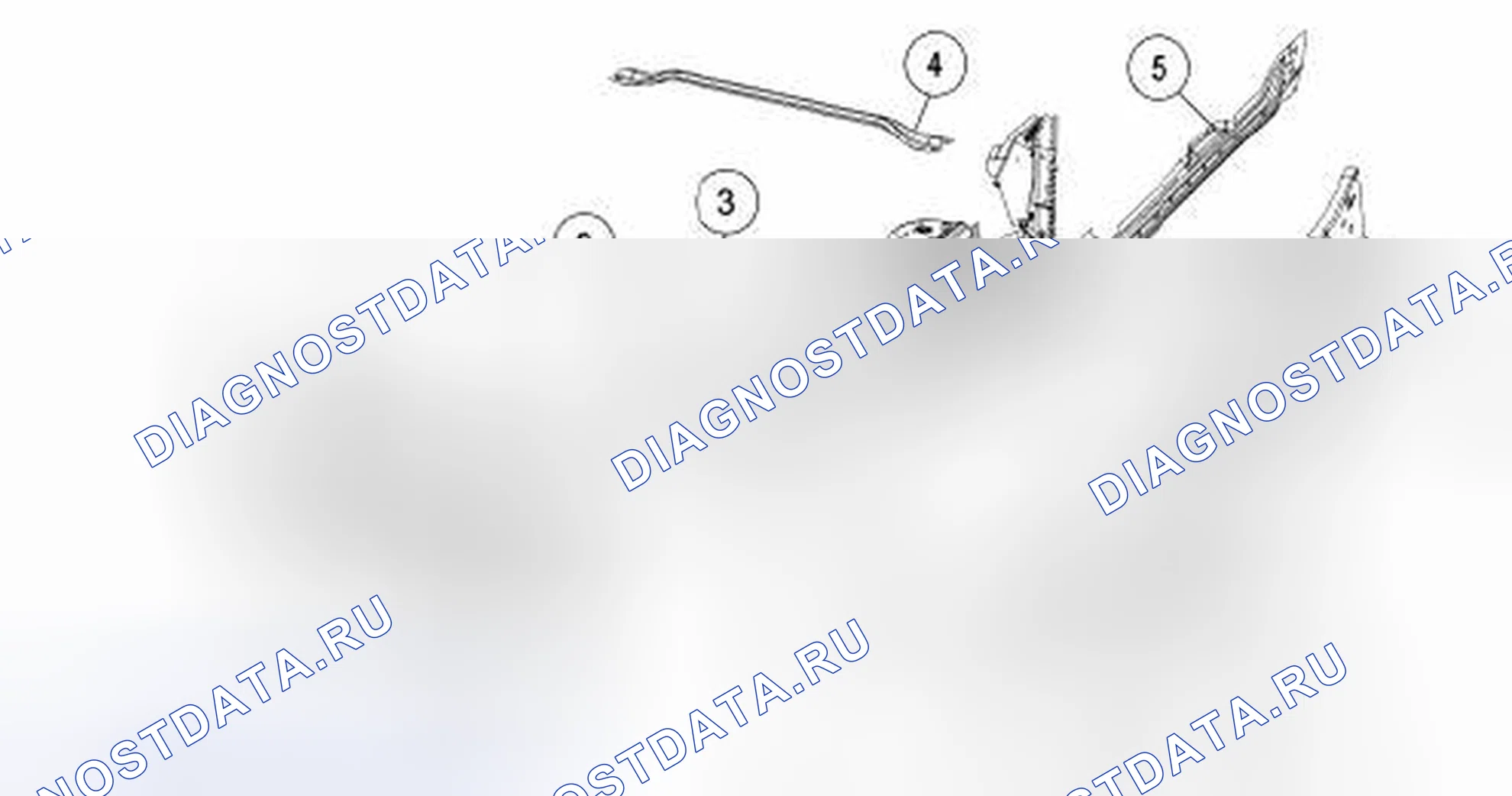 Рис. 110: Передняя конструкция. Hyundai Kona I рестайлинг