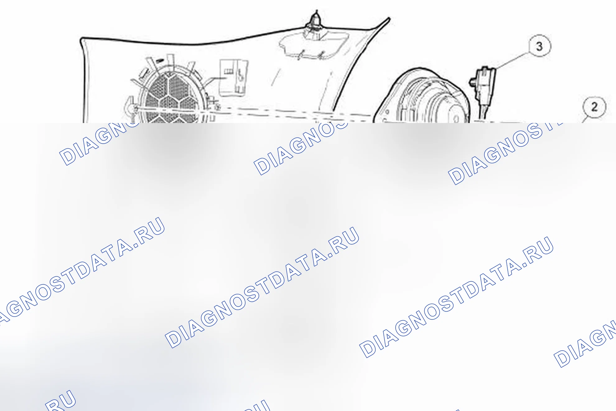 Рис. 93: динамик - стойка D. Ford Flex I