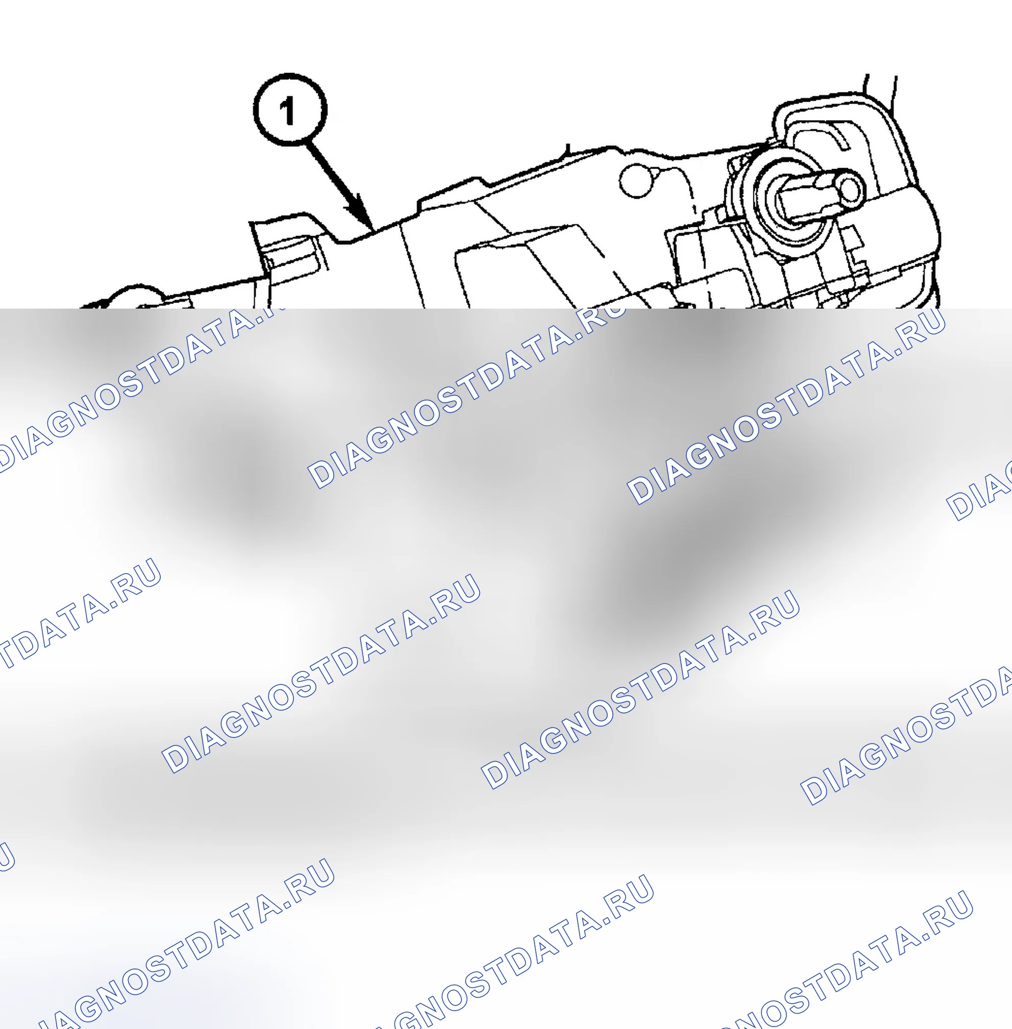 Рис. 121: Процедура регулировки переключения передач. Dodge Pickup R1500 