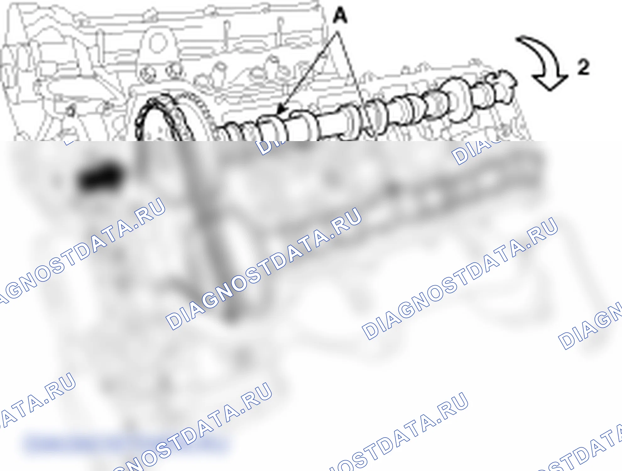 Установка головки блока цилиндров. Hyundai Genesis(Bh)-U.S. I