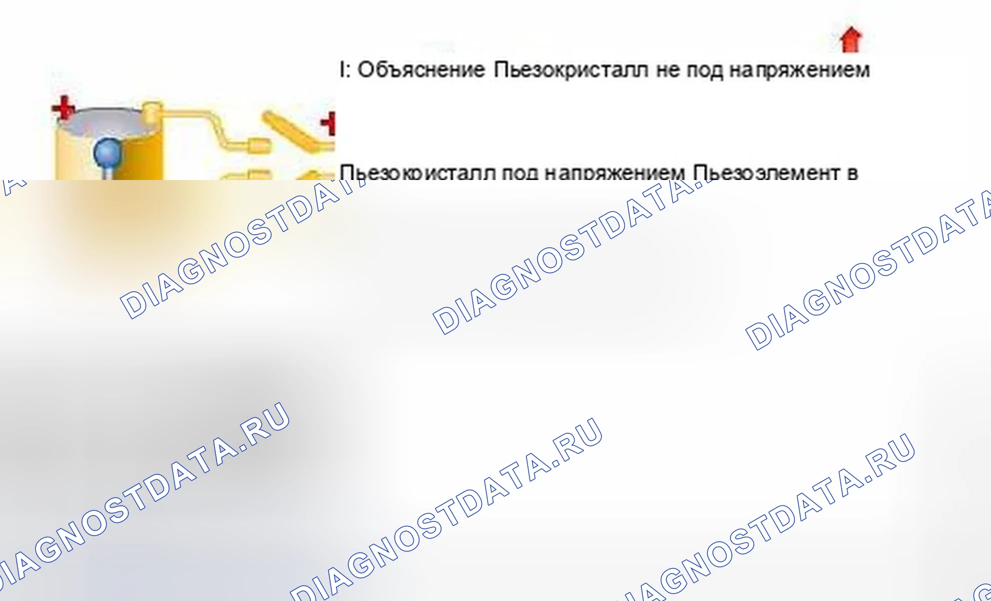 Рис. 103: Пьезоэлемент. BMW X3 E83 рестайлинг