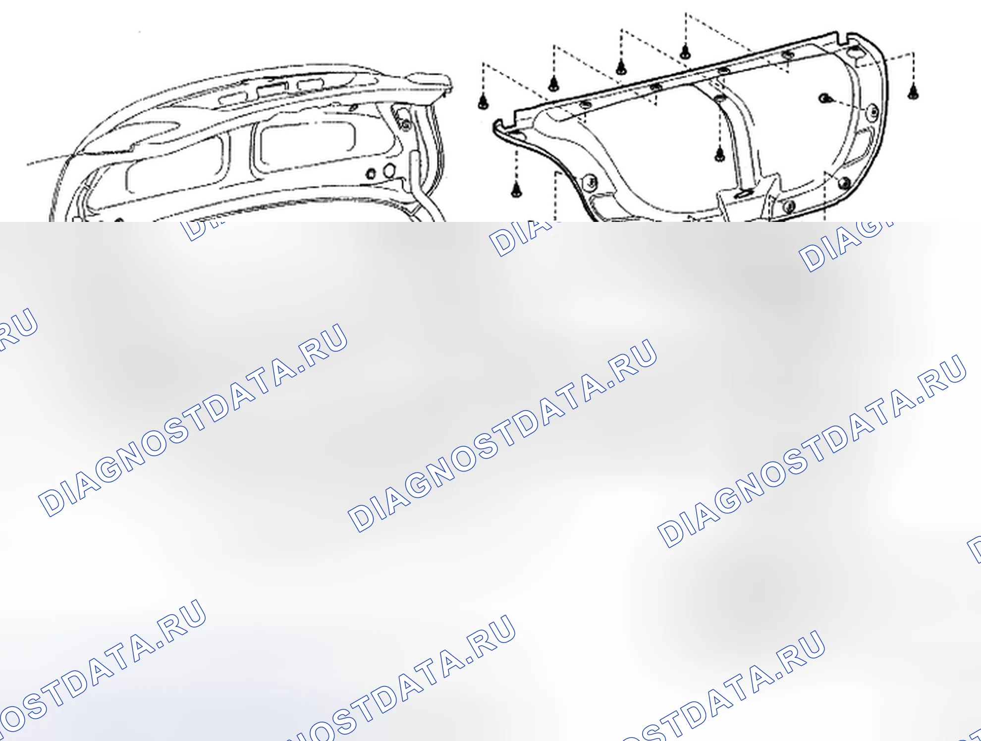 Рис. 97: КОМПОНЕНТЫ. Toyota Camry XV40