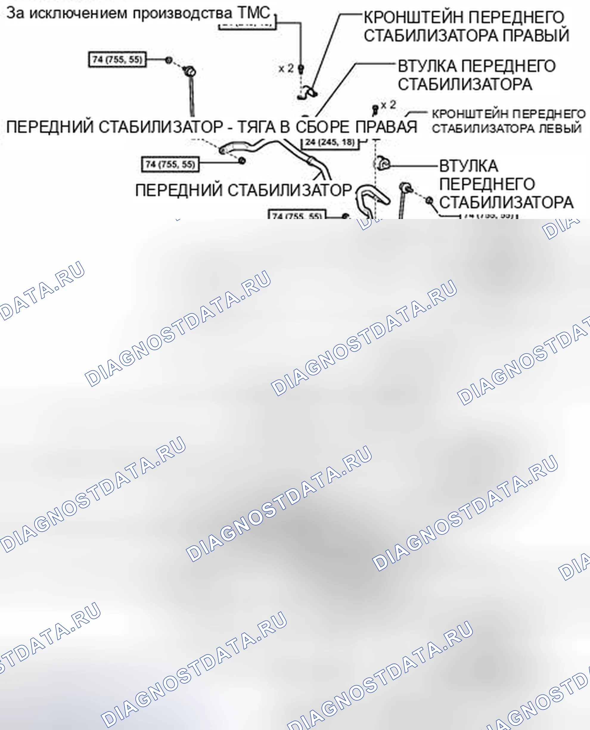 Рис. 76: ИЛЛЮСТРАЦИЯ. Toyota Corolla X рестайлинг