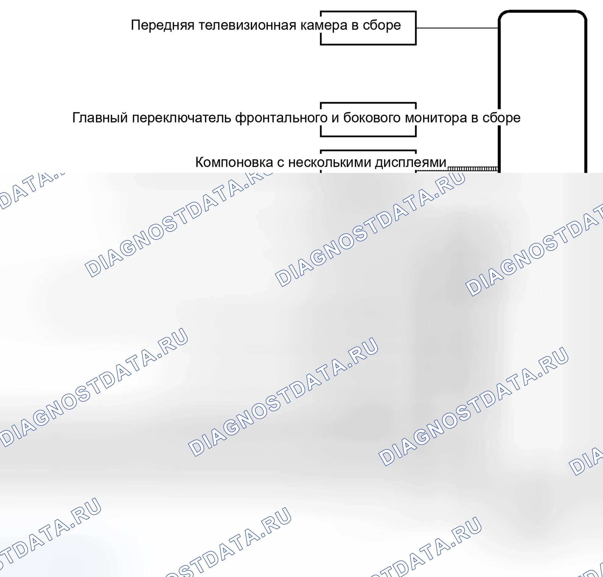 Рис. 399: СХЕМА СИСТЕМЫ. Toyota Land Cruiser 200 рестайлинг