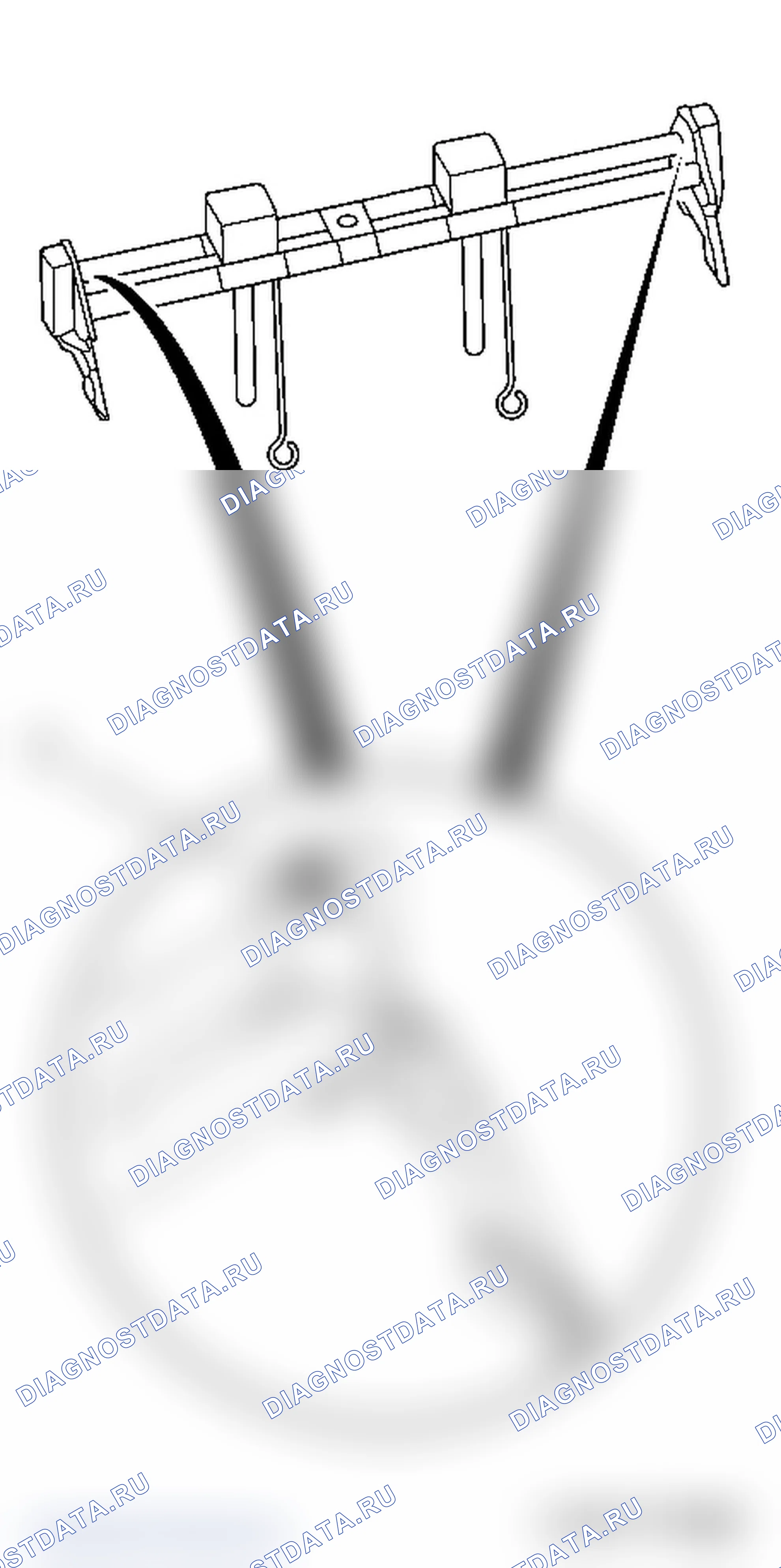 Установить MKM-883-1-A на двигатель. Opel Signum I рестайлинг