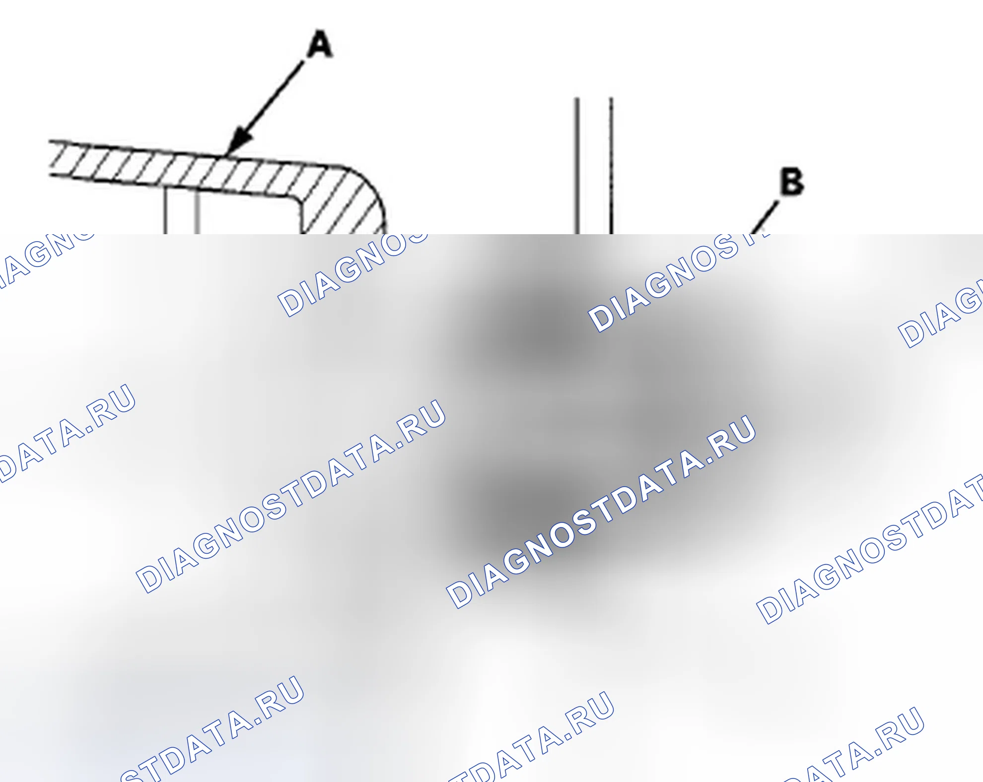 Рис. 81: облицовка D-образной колонны. Honda Pilot II
