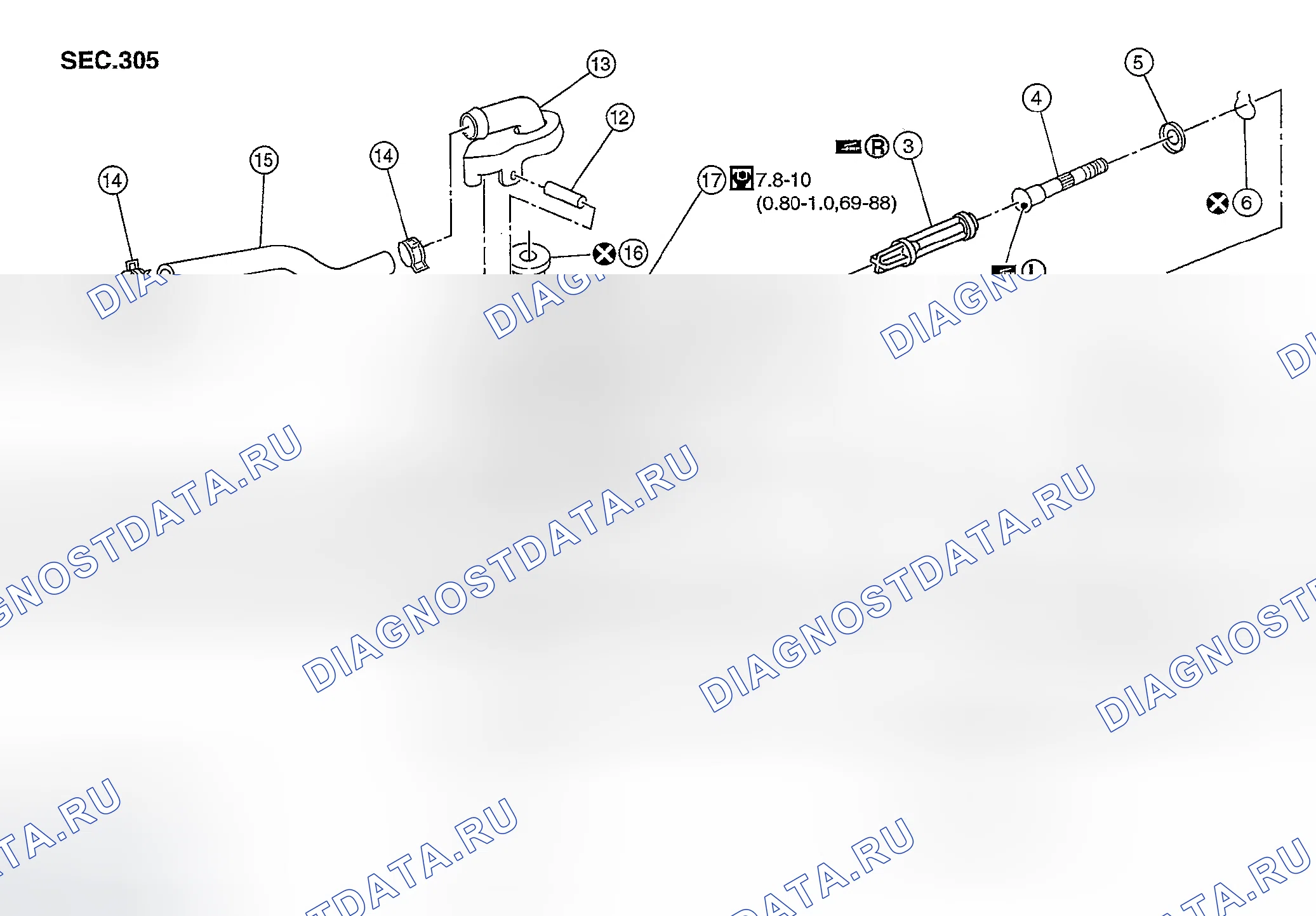 Рис. 22: ДЕМОНТАЖ И МОНТАЖ. Nissan 350Z I