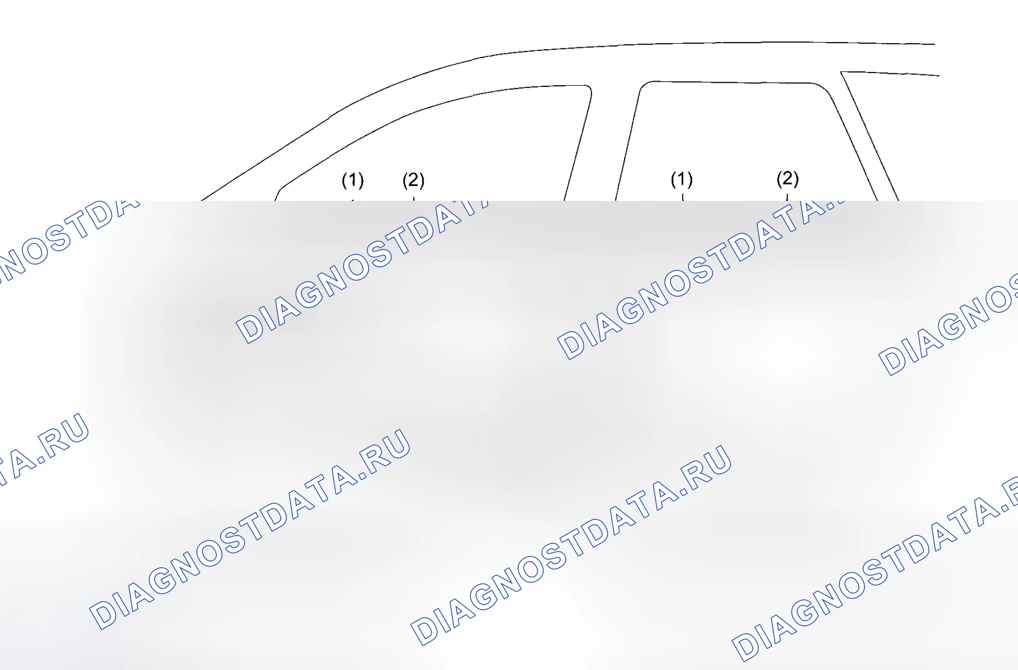 Рис. 5: КОНСТРУКЦИЯ ДВЕРИ. Subaru Impreza WRX GD/GG рестайлинг 2
