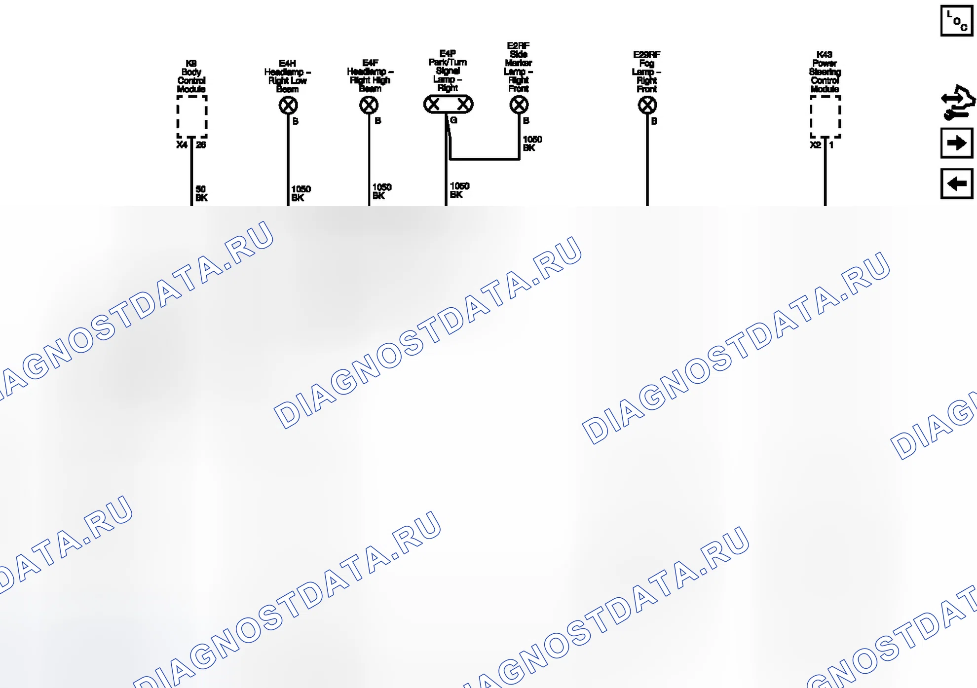 Рис. 37: G102, G103, G104 и G105. Chevrolet Equinox II
