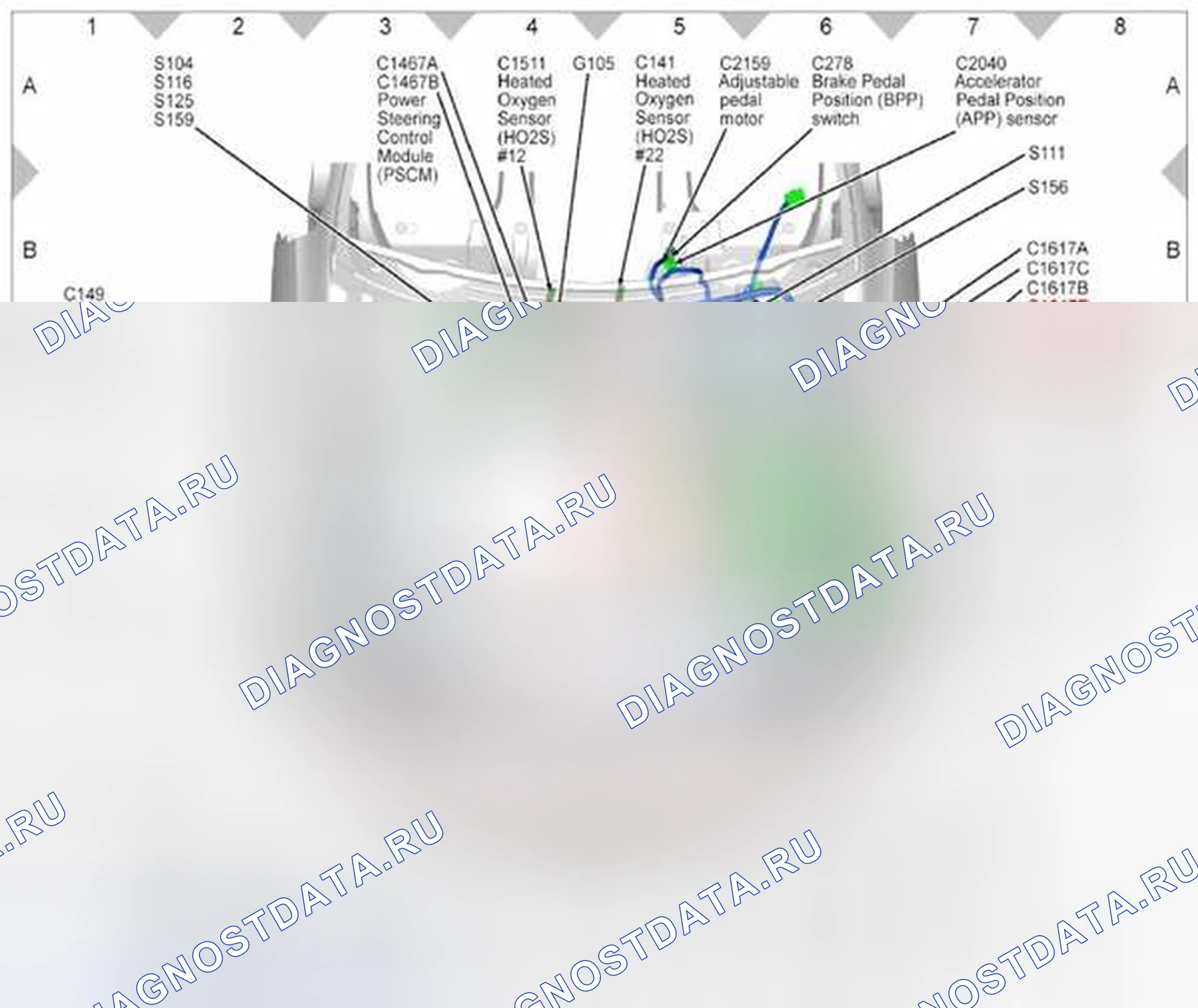 Рис. 628. BMW 4 серия F32/F33