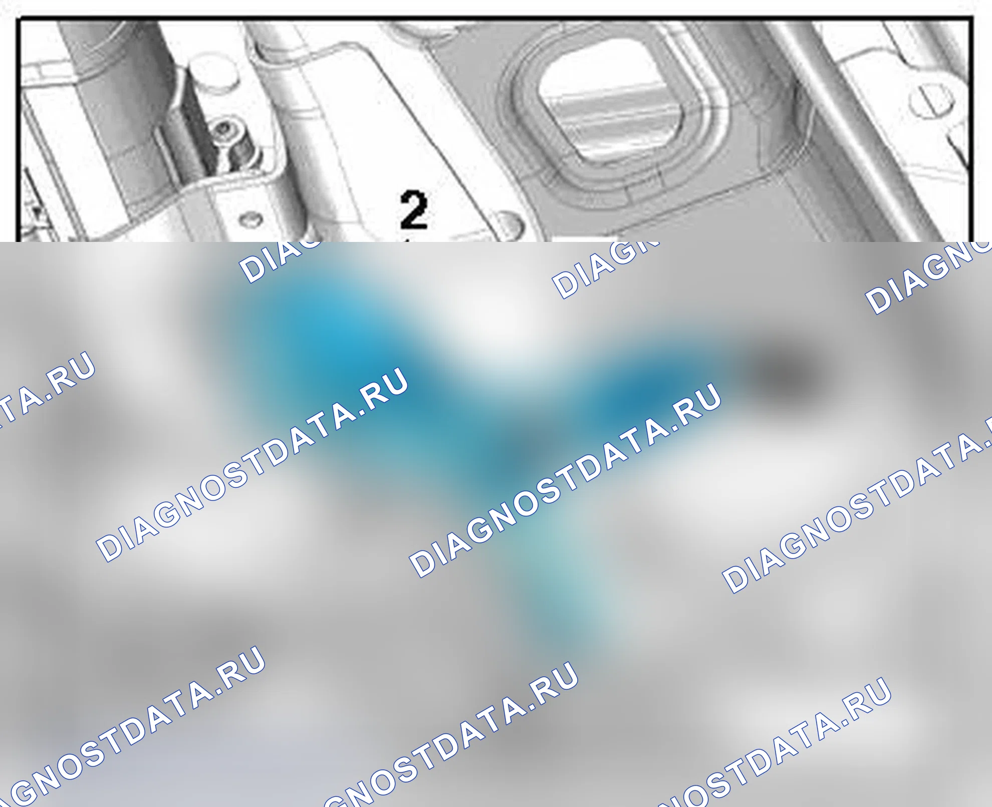 Рис. 285: КРОНШТЕЙН ЗАДНЕЙ ОПОРЫ D. Audi A4 B8